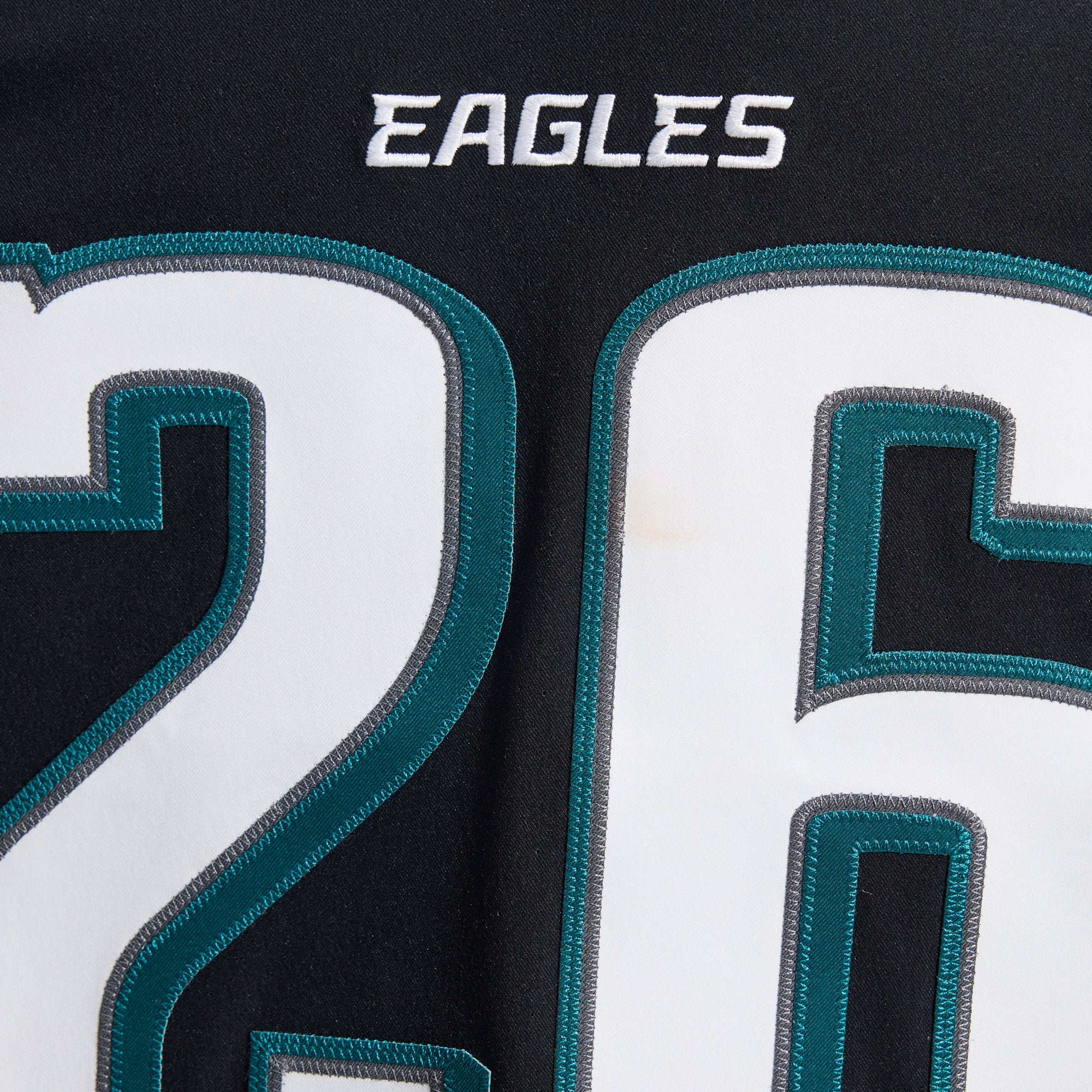 Saquon Barkley Philadelphia Eagles Alternate Vapor F.U.S.E. Elite Jersey - Black - Image 13