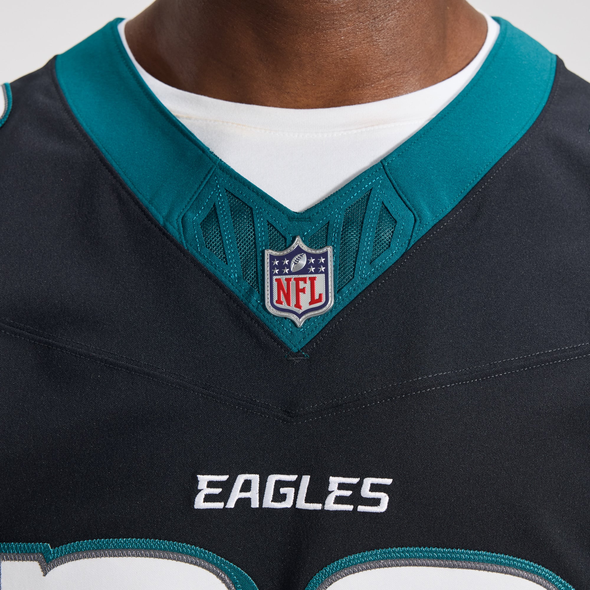 Saquon Barkley Philadelphia Eagles Alternate Vapor F.U.S.E. Elite Jersey - Black - Image 11