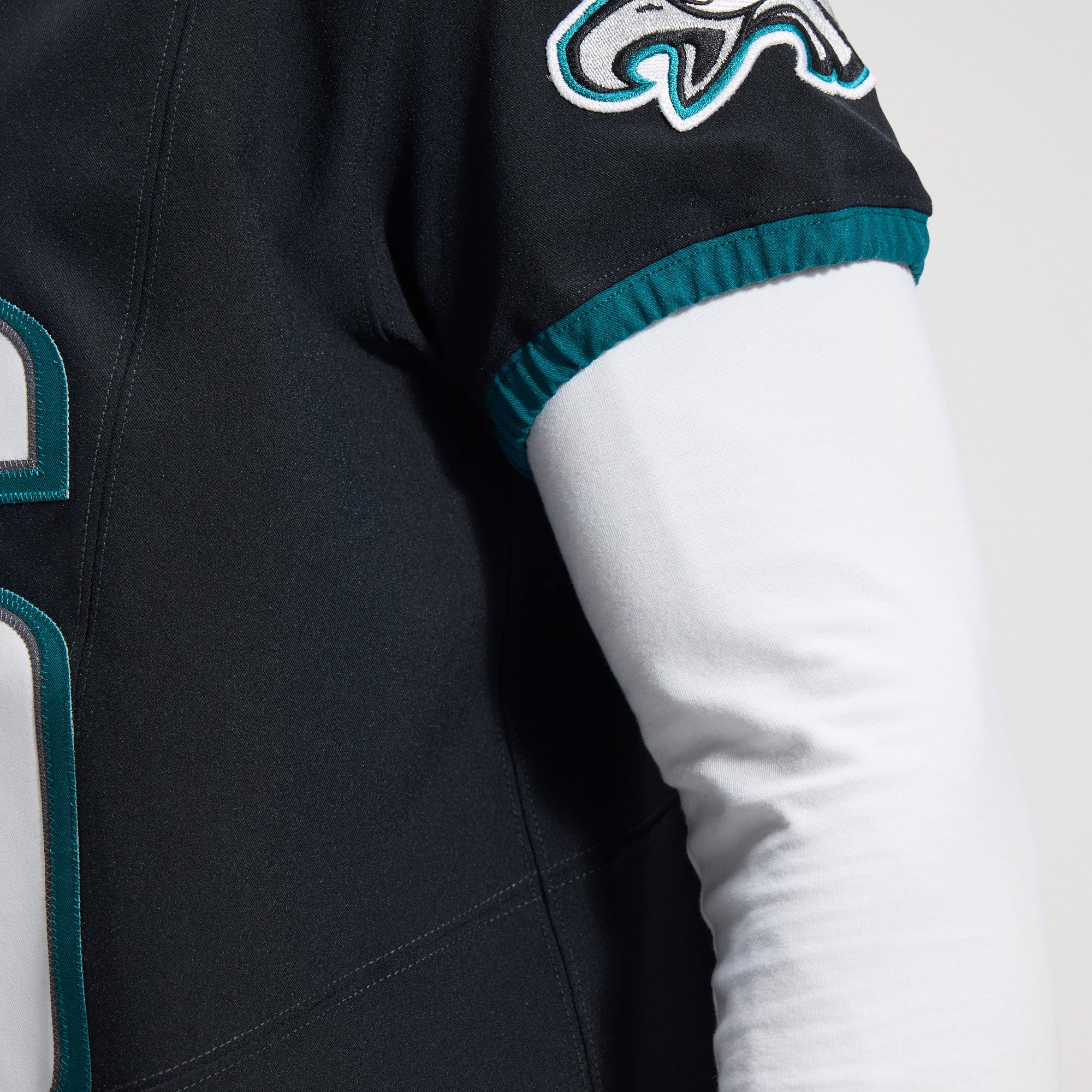 Saquon Barkley Philadelphia Eagles Alternate Vapor F.U.S.E. Elite Jersey - Black - Image 15