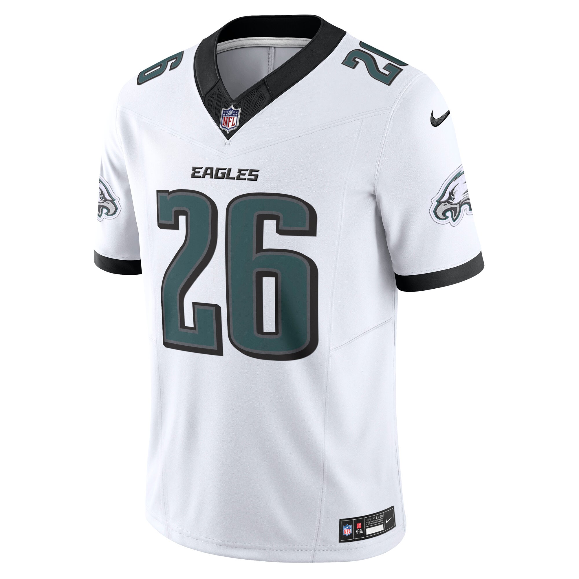 Saquon Barkley Philadelphia Eagles Alternate Vapor F.U.S.E. Limited Jersey - White - Image 3