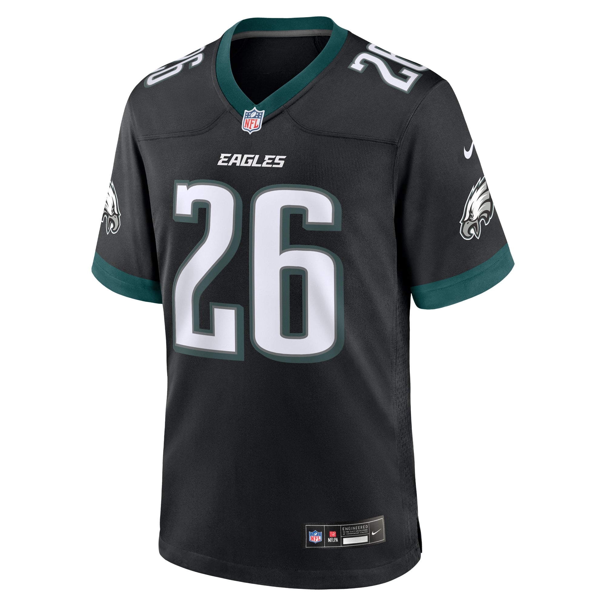 Saquon Barkley Philadelphia Eagles Game Player Jersey - Black - Image 3