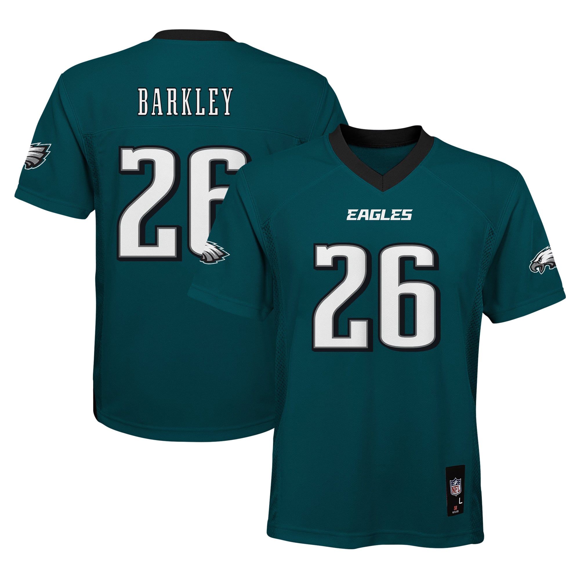 Saquon Barkley Philadelphia Eagles Preschool Player Jersey - Midnight Green - Image 2