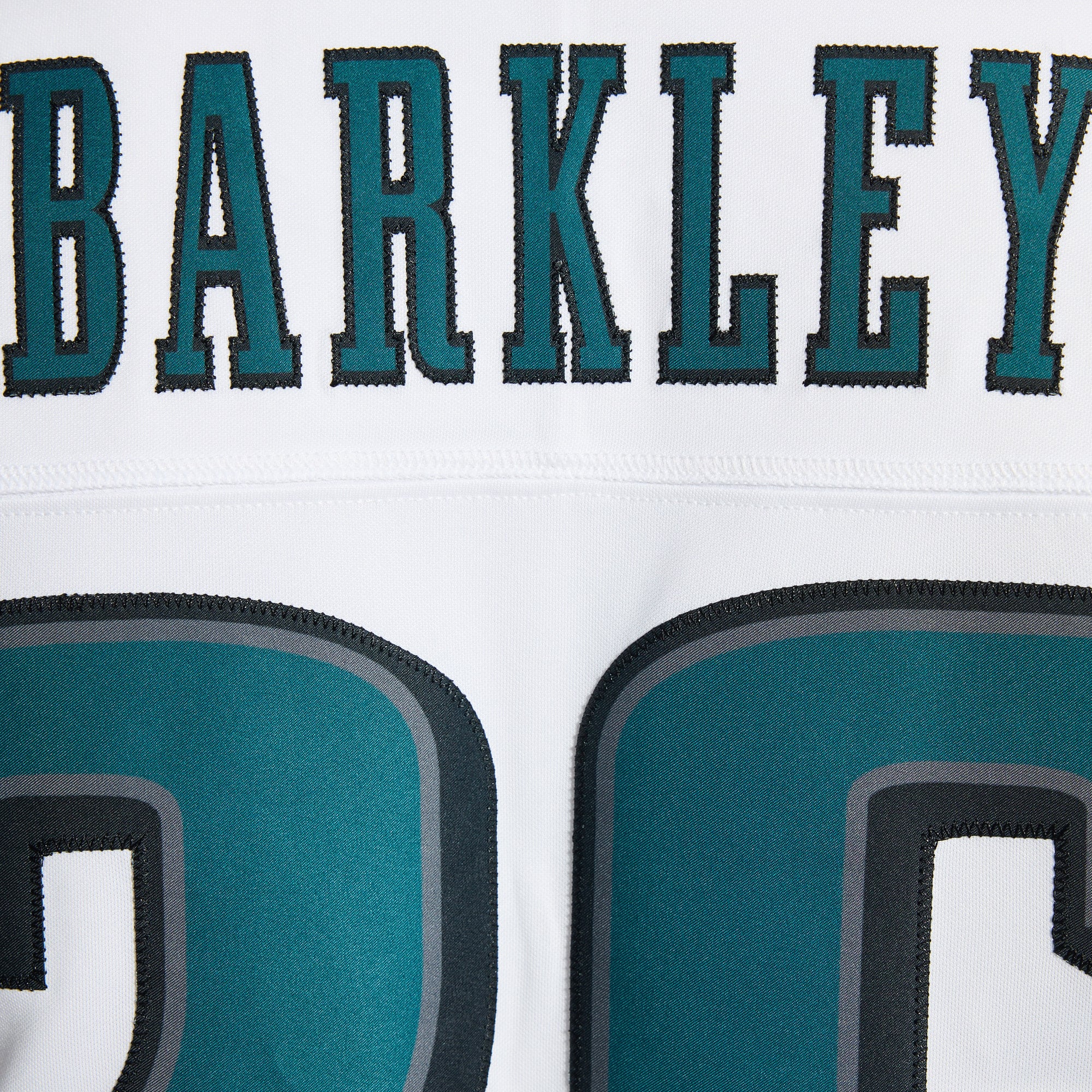 Saquon Barkley Philadelphia Eagles Team Vapor F.U.S.E. Stitched Limited Jersey - White - Image 14