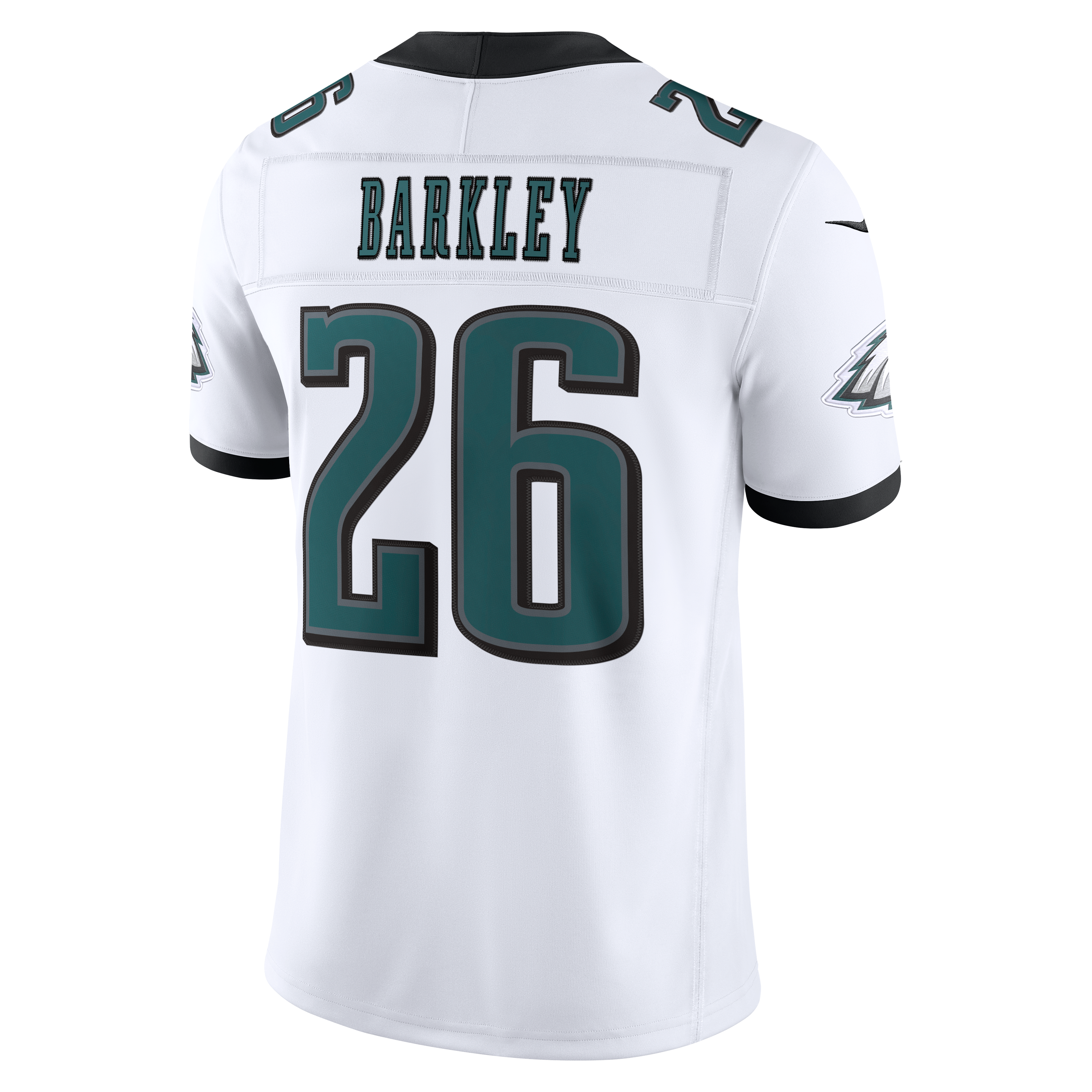 Saquon Barkley Philadelphia Eagles Team Vapor F.U.S.E. Stitched Limited Jersey - White - Image 9