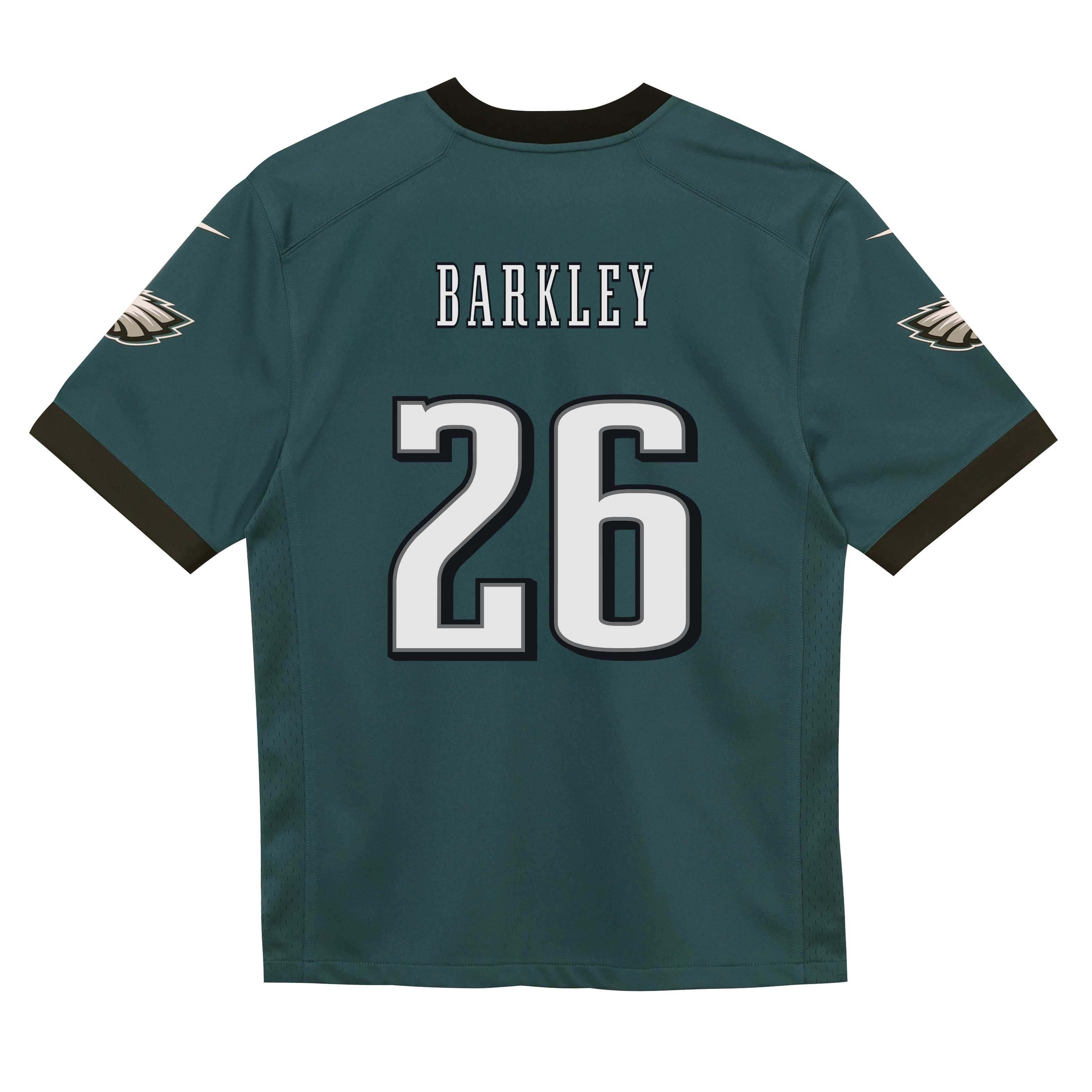 Saquon Barkley Philadelphia Eagles Toddler Team Game Jersey - Midnight Green - Image 4