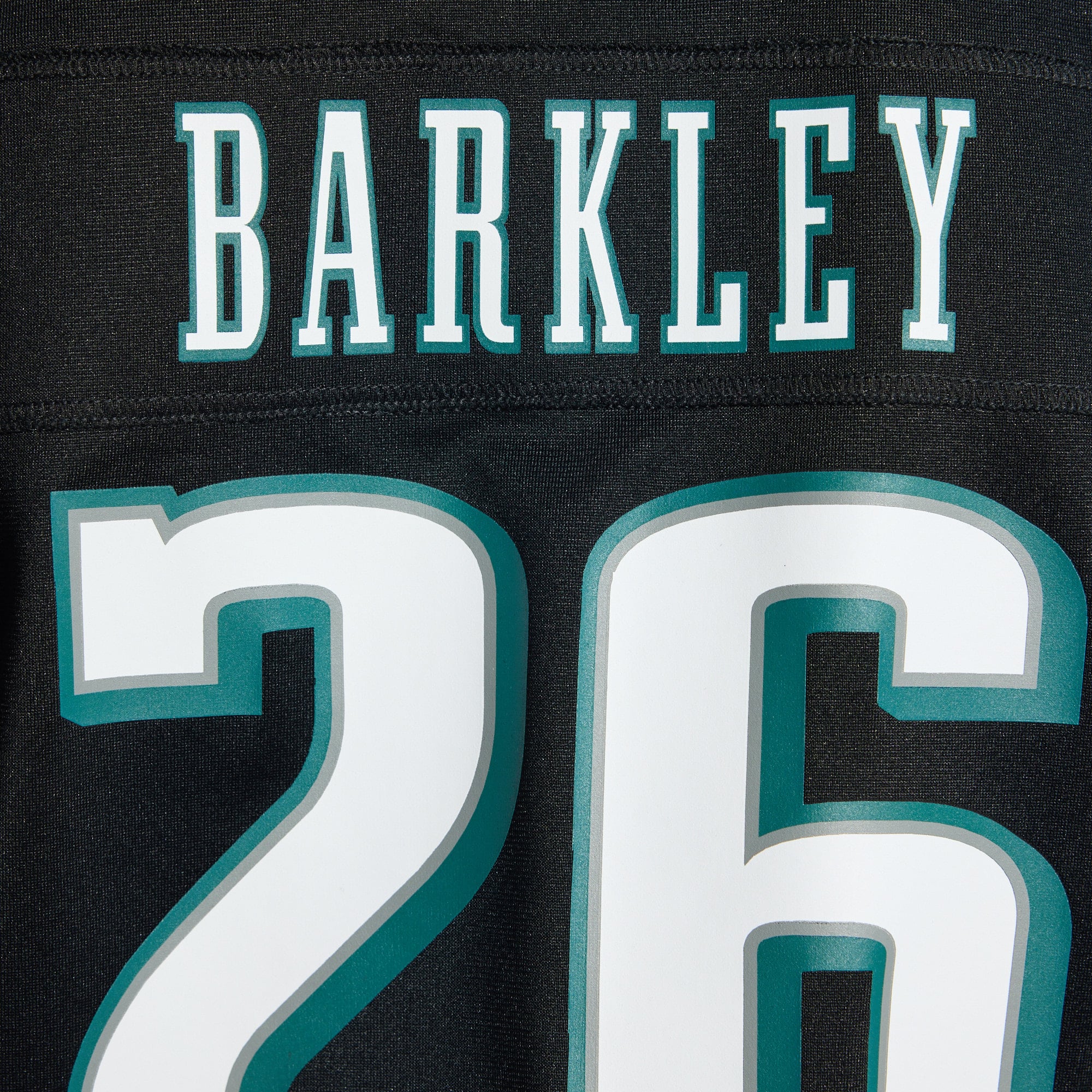 Saquon Barkley Philadelphia Eagles Women's Game Jersey - White - Black - Image 14