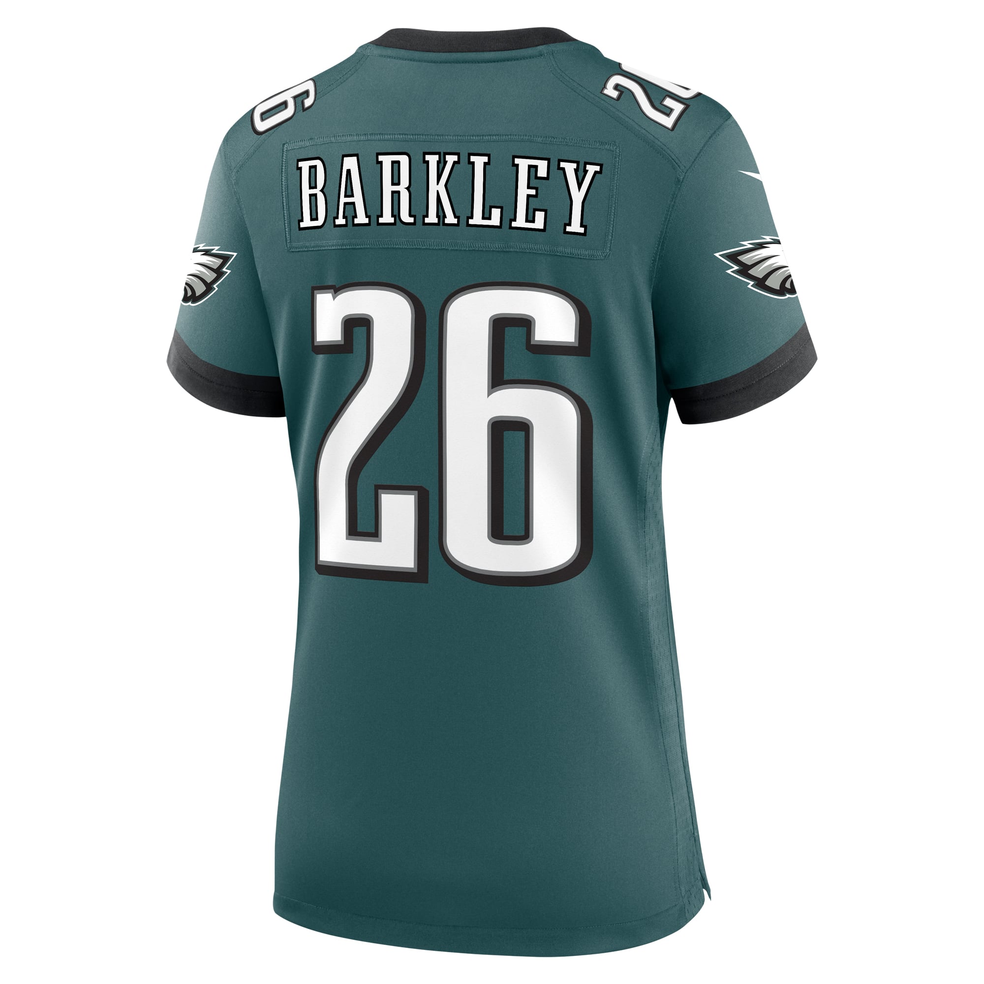 Saquon Barkley Philadelphia Eagles Women's Game Player Jersey - Midnight Green - Image 4