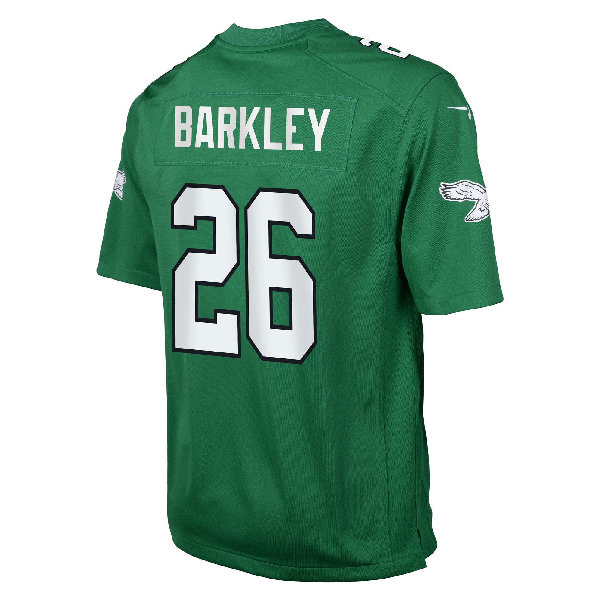 Saquon Barkley Philadelphia Eagles Youth Game Jersey - Kelly Green - Image 4