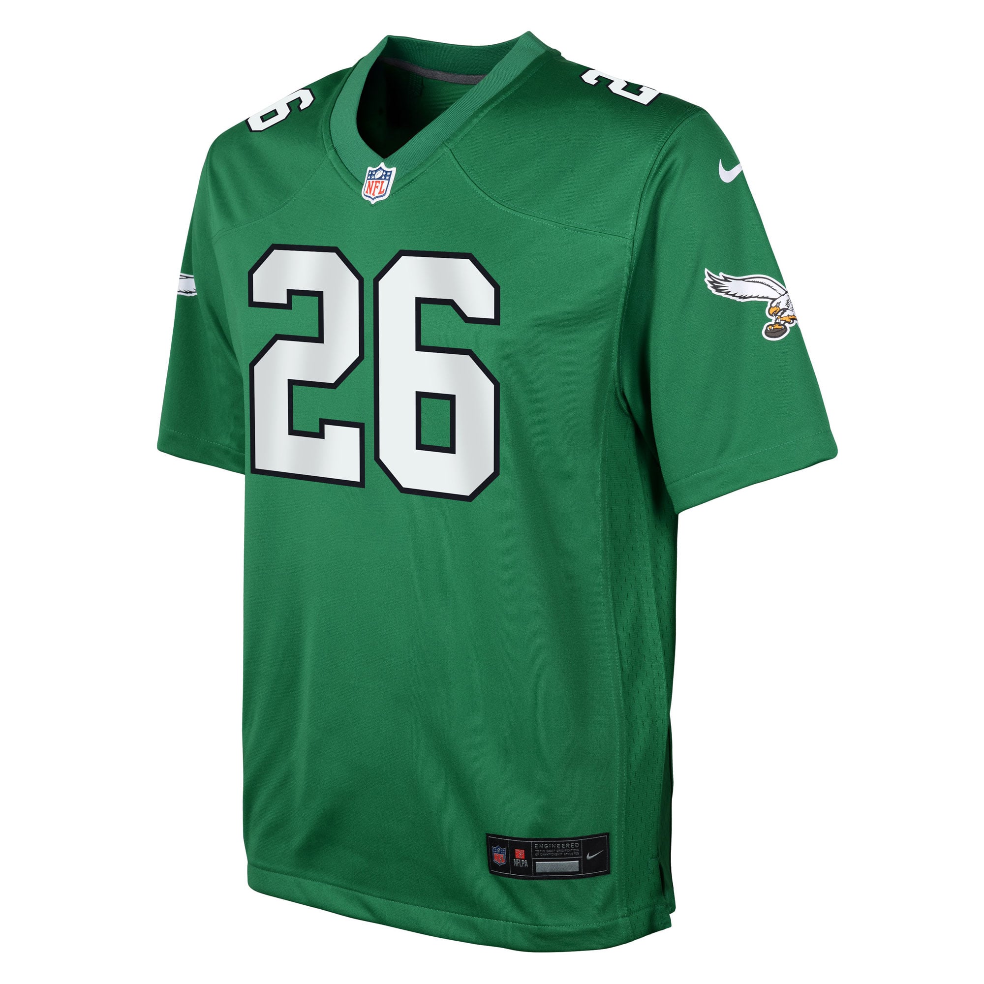 Saquon Barkley Philadelphia Eagles Youth Game Jersey - Kelly Green - Image 3