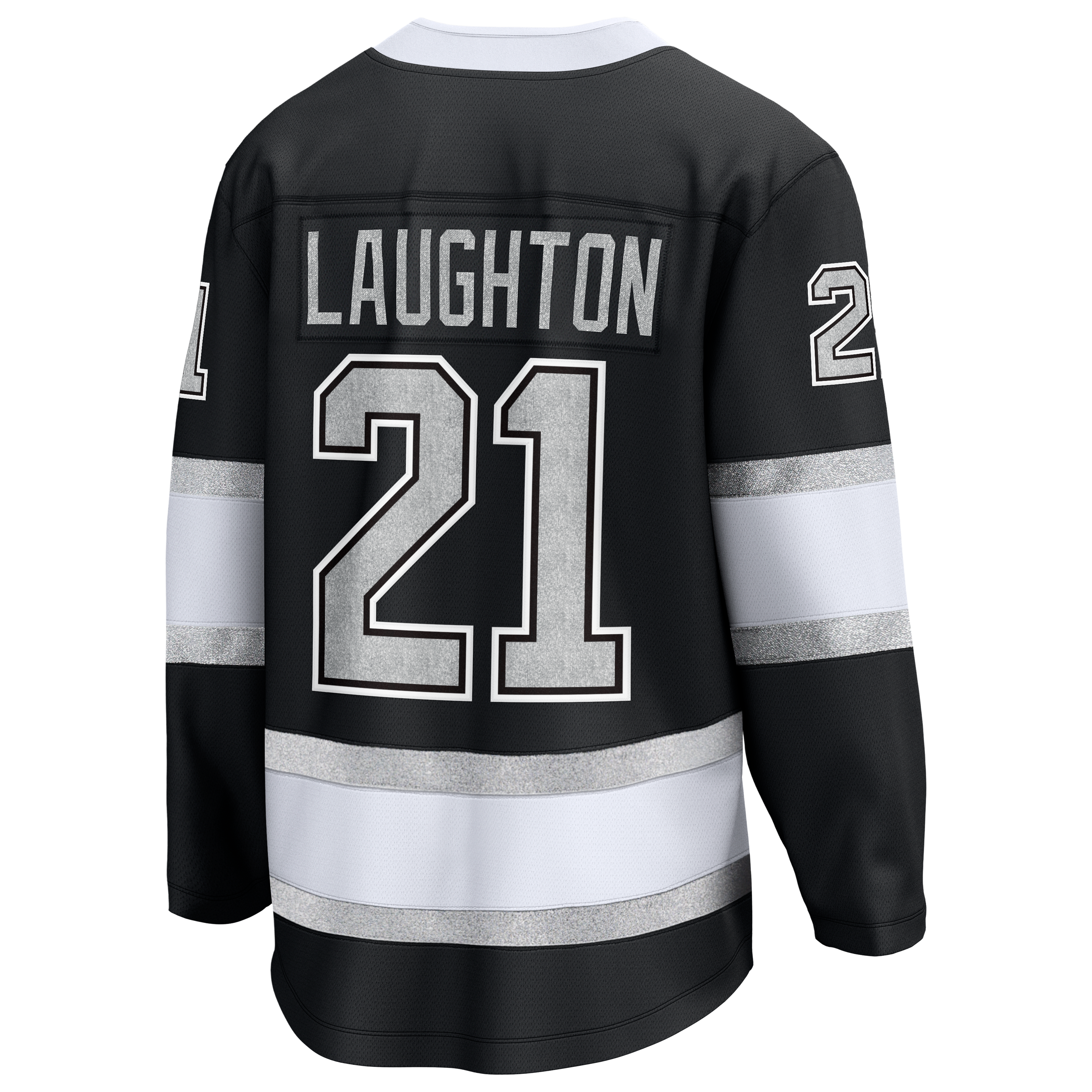 Scott Laughton Los Angeles Kings Home Breakaway Jersey - Black - Image 4