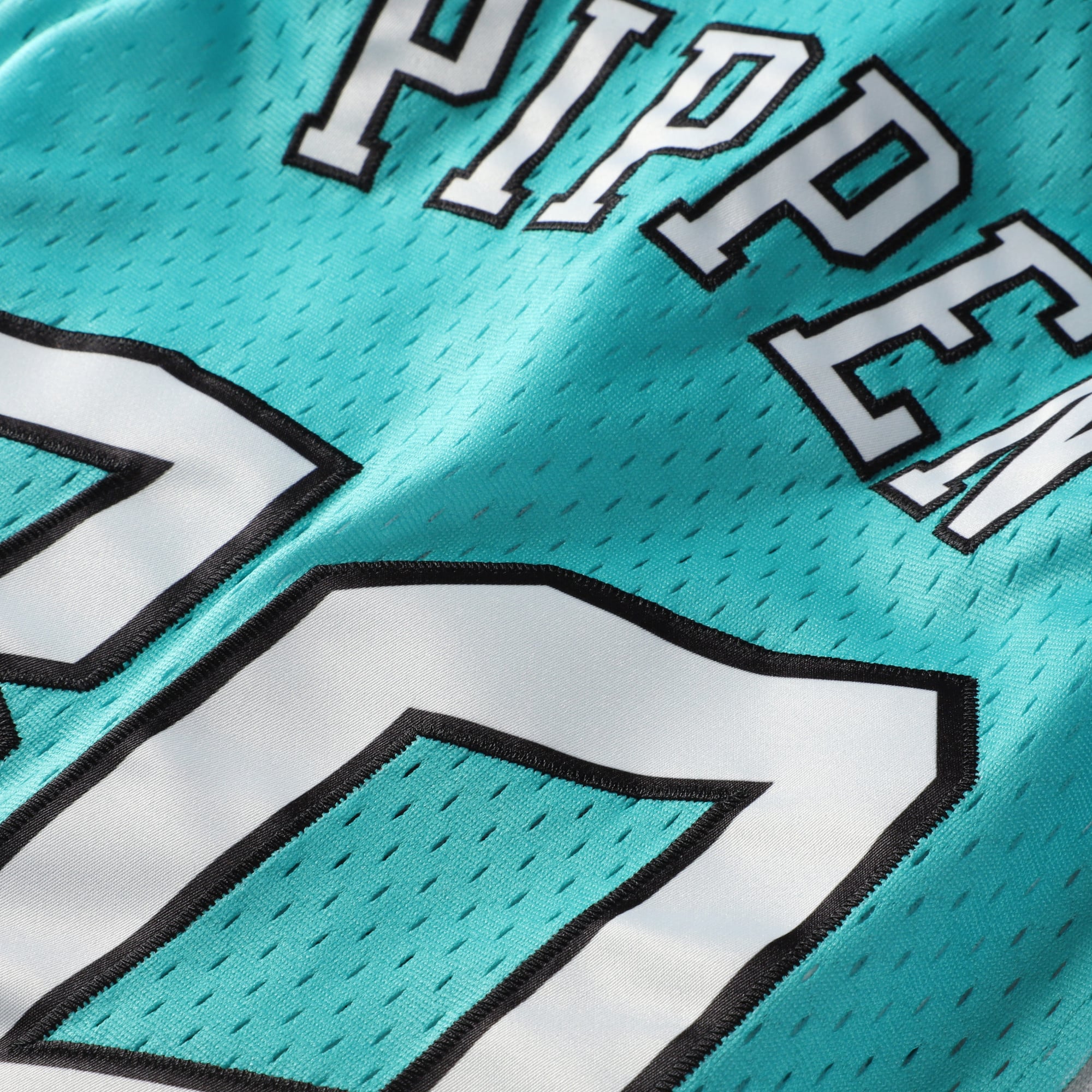 Scottie Pippen 1996 All-Star Game Youth Hardwood Classics Swingman Jersey - Teal - Image 6