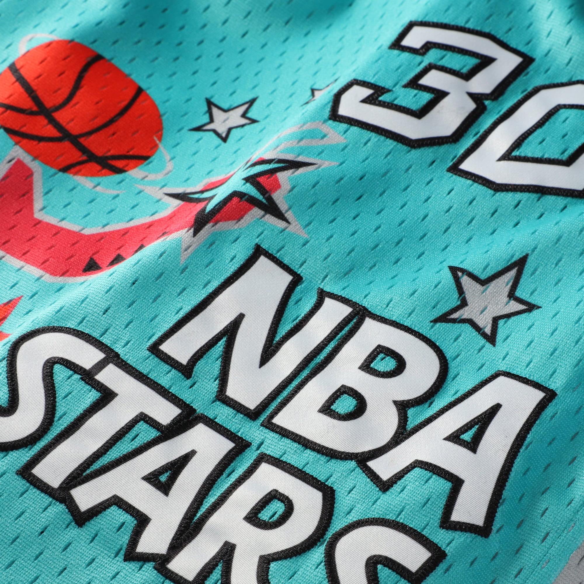 Scottie Pippen 1996 All-Star Game Youth Hardwood Classics Swingman Jersey - Teal - Image 5