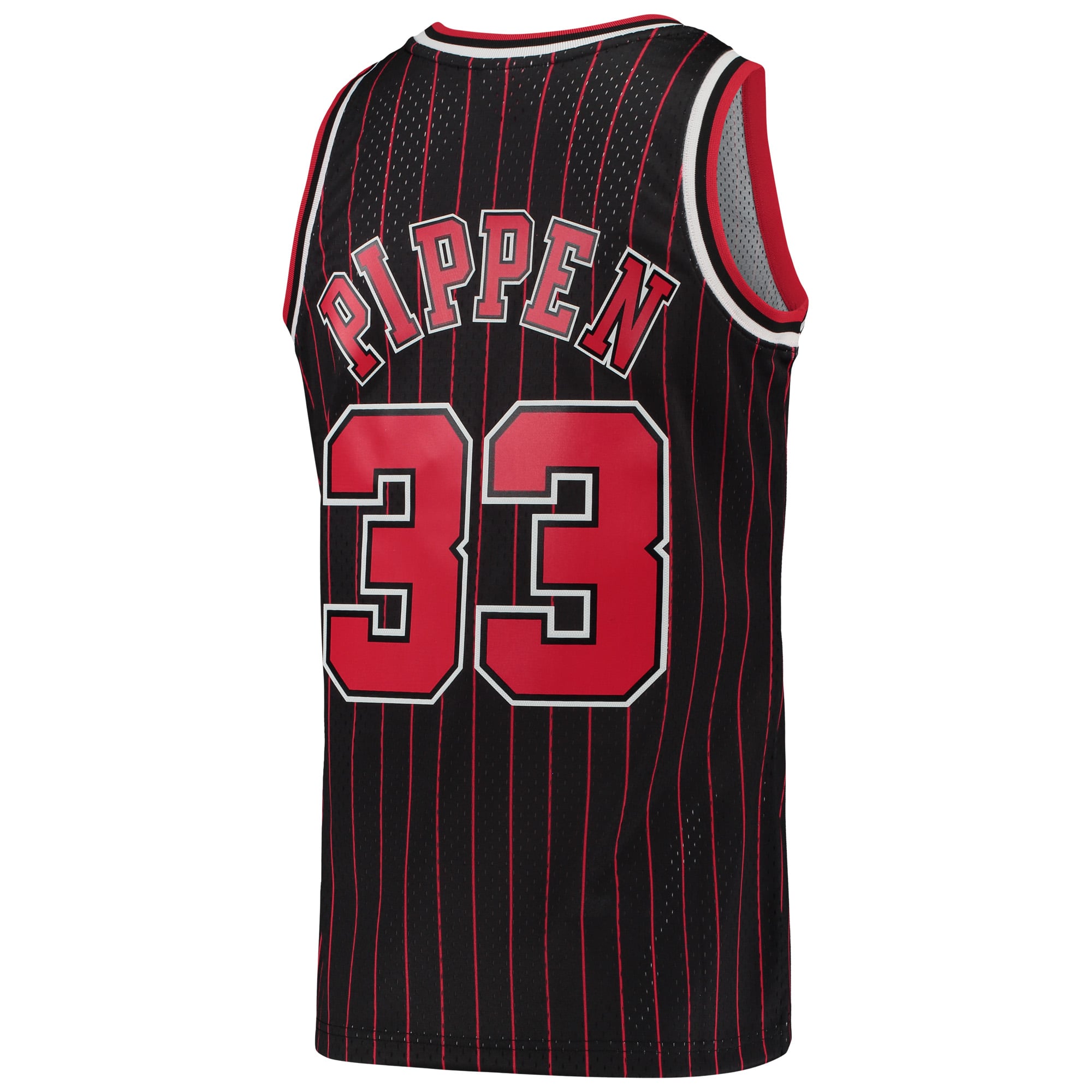 Scottie Pippen Chicago Bulls Hardwood Classics Swingman Jersey - Black - Image 4
