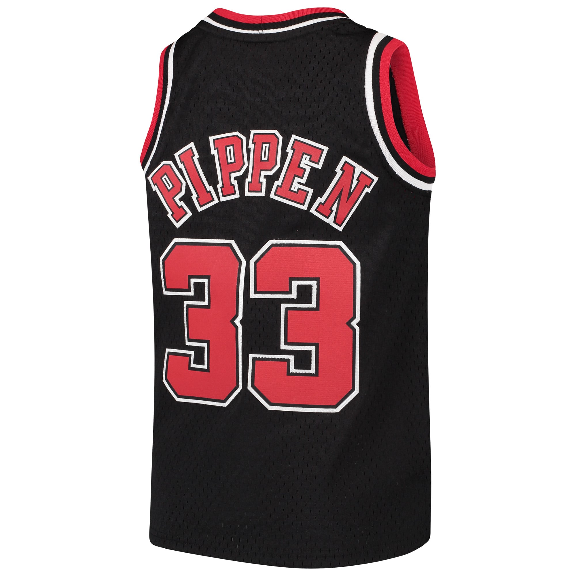 Scottie Pippen Chicago Bulls Youth 1997-98 Hardwood Classics Swingman Jersey - Black - Image 4