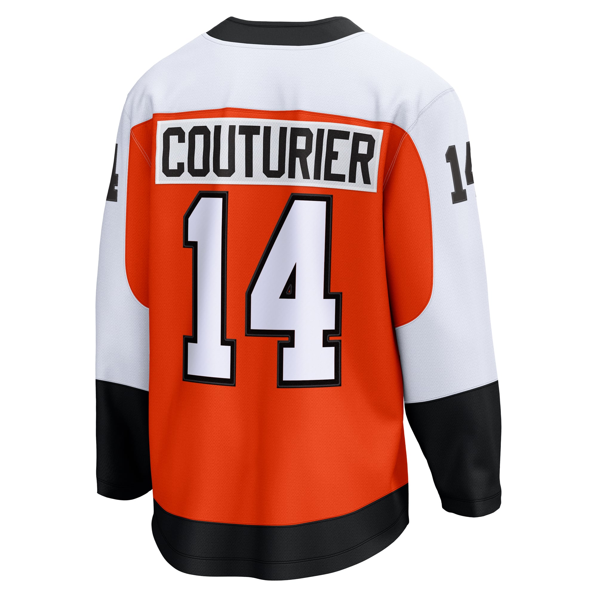 Sean Couturier Philadelphia Flyers Home Breakaway Jersey - Orange - Image 4