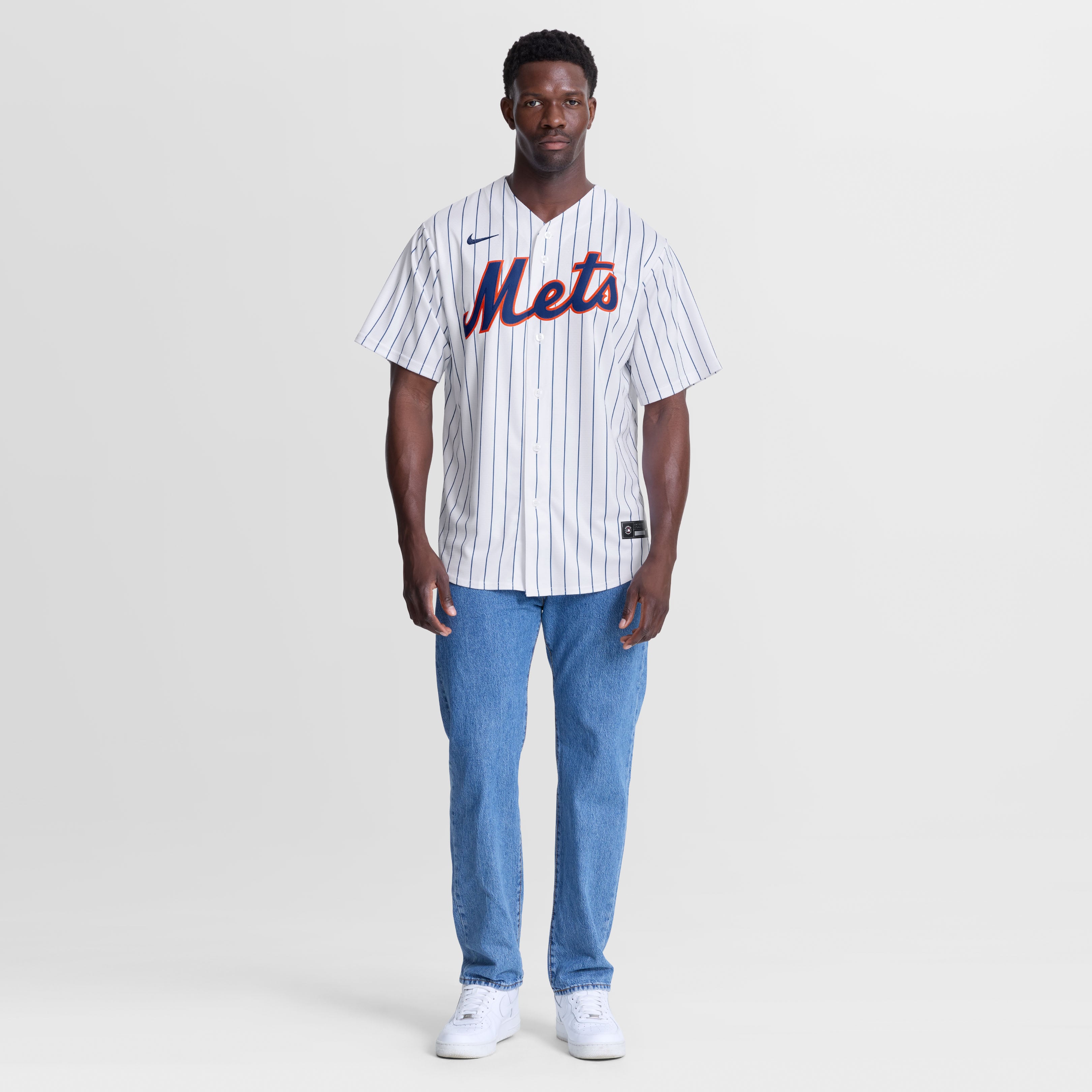 Sean Manaea New York Mets Home Jersey - White - Image 5