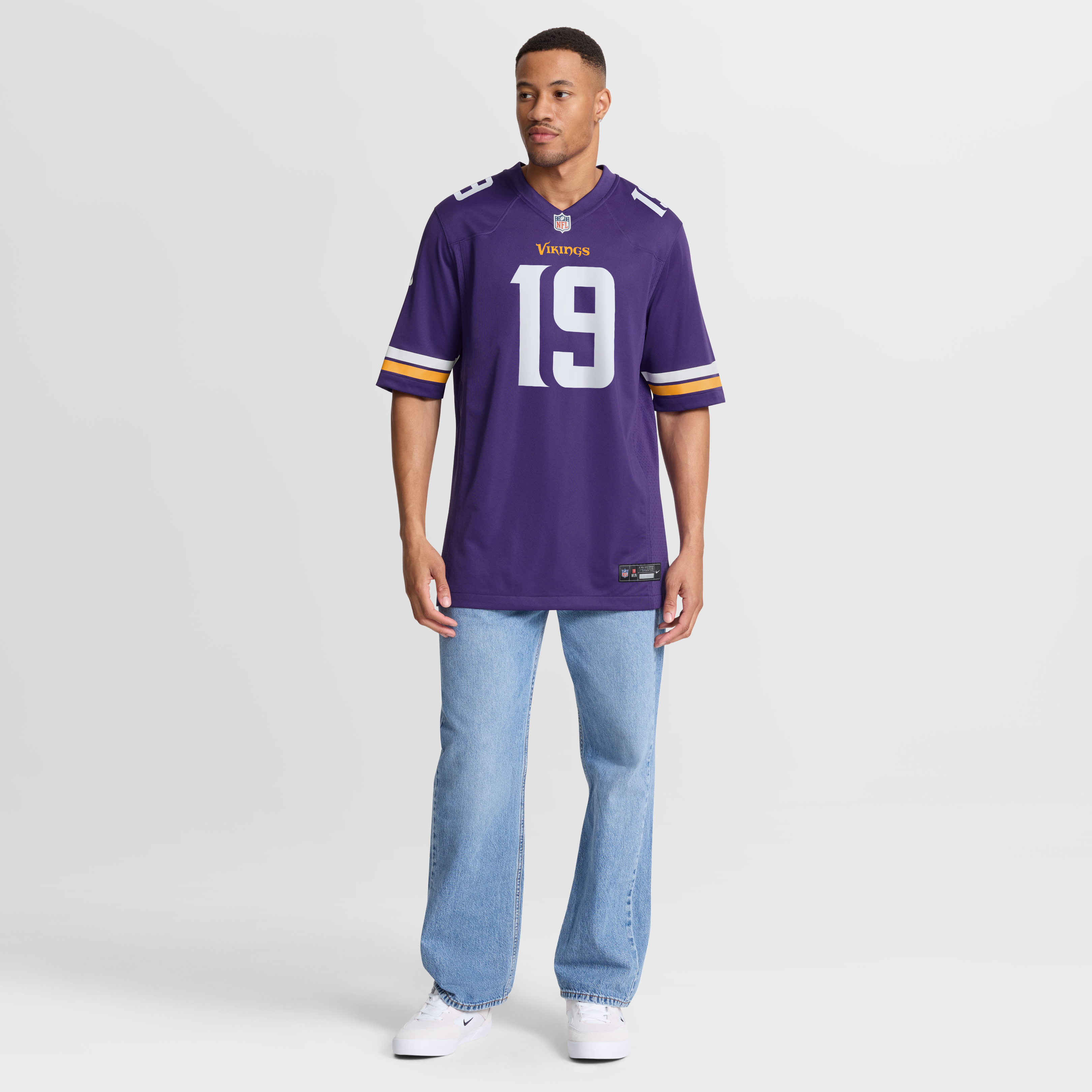 Sean Mannion Minnesota Vikings Game Jersey - Purple - Image 8