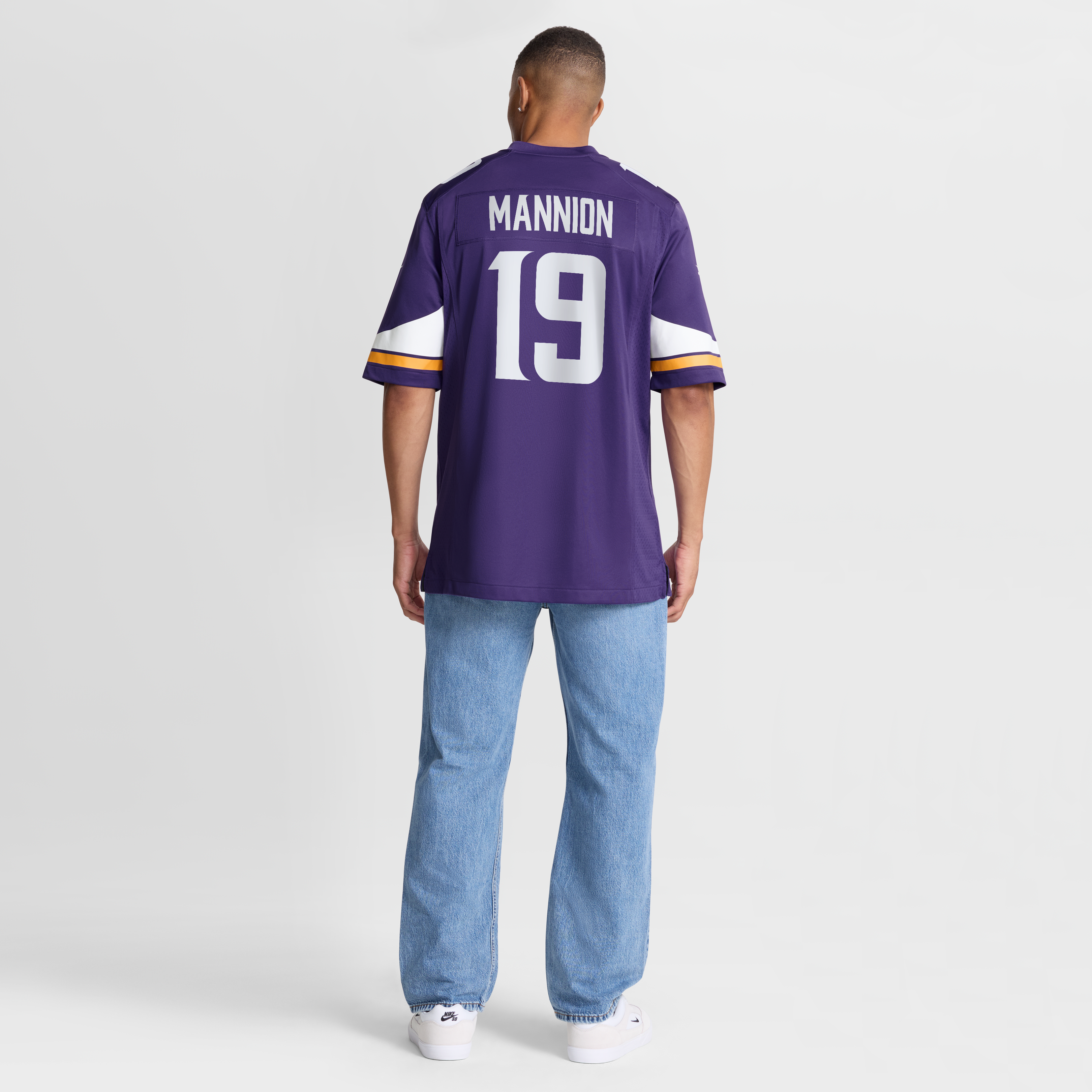 Sean Mannion Minnesota Vikings Game Jersey - Purple - Image 9