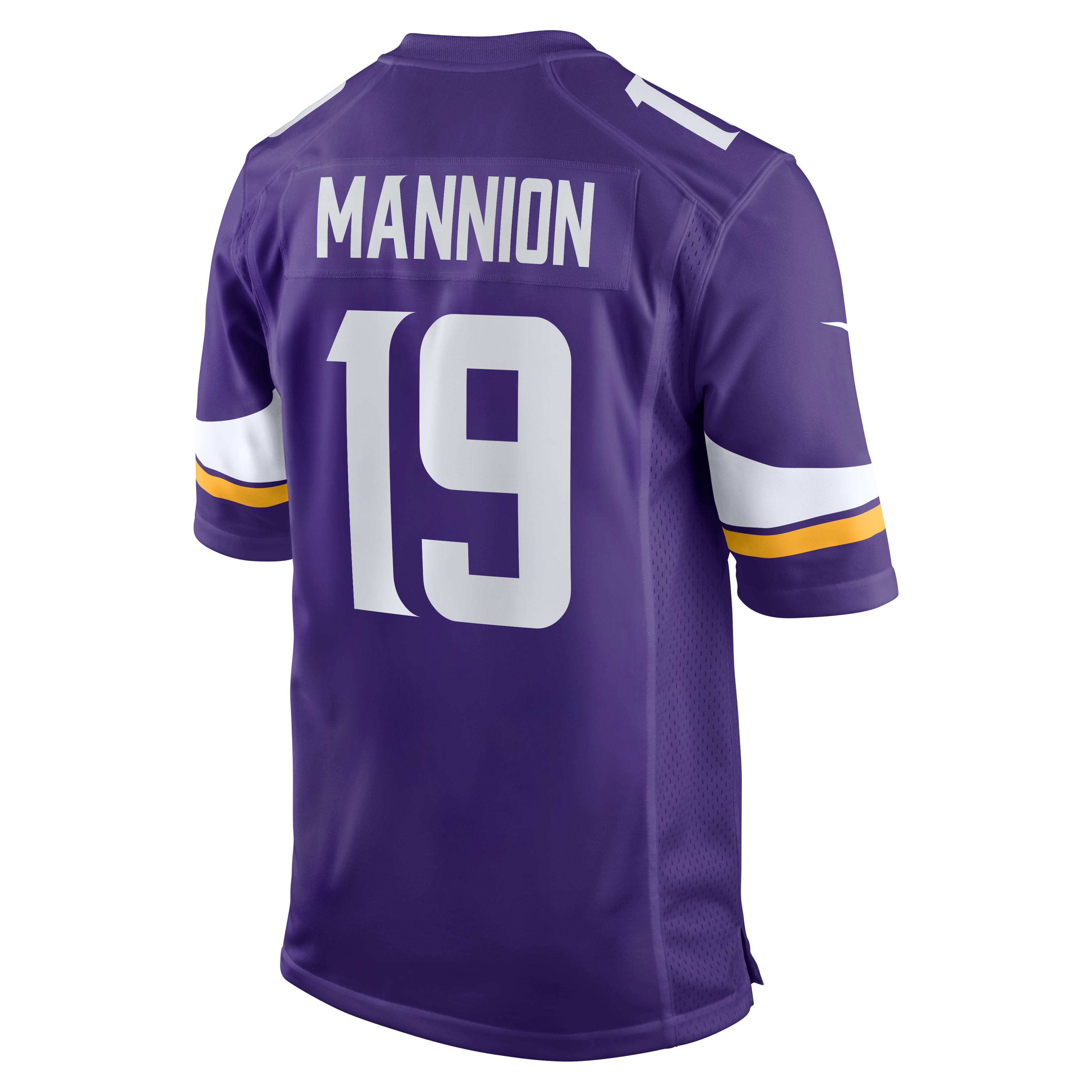 Sean Mannion Minnesota Vikings Game Jersey - Purple - Image 4