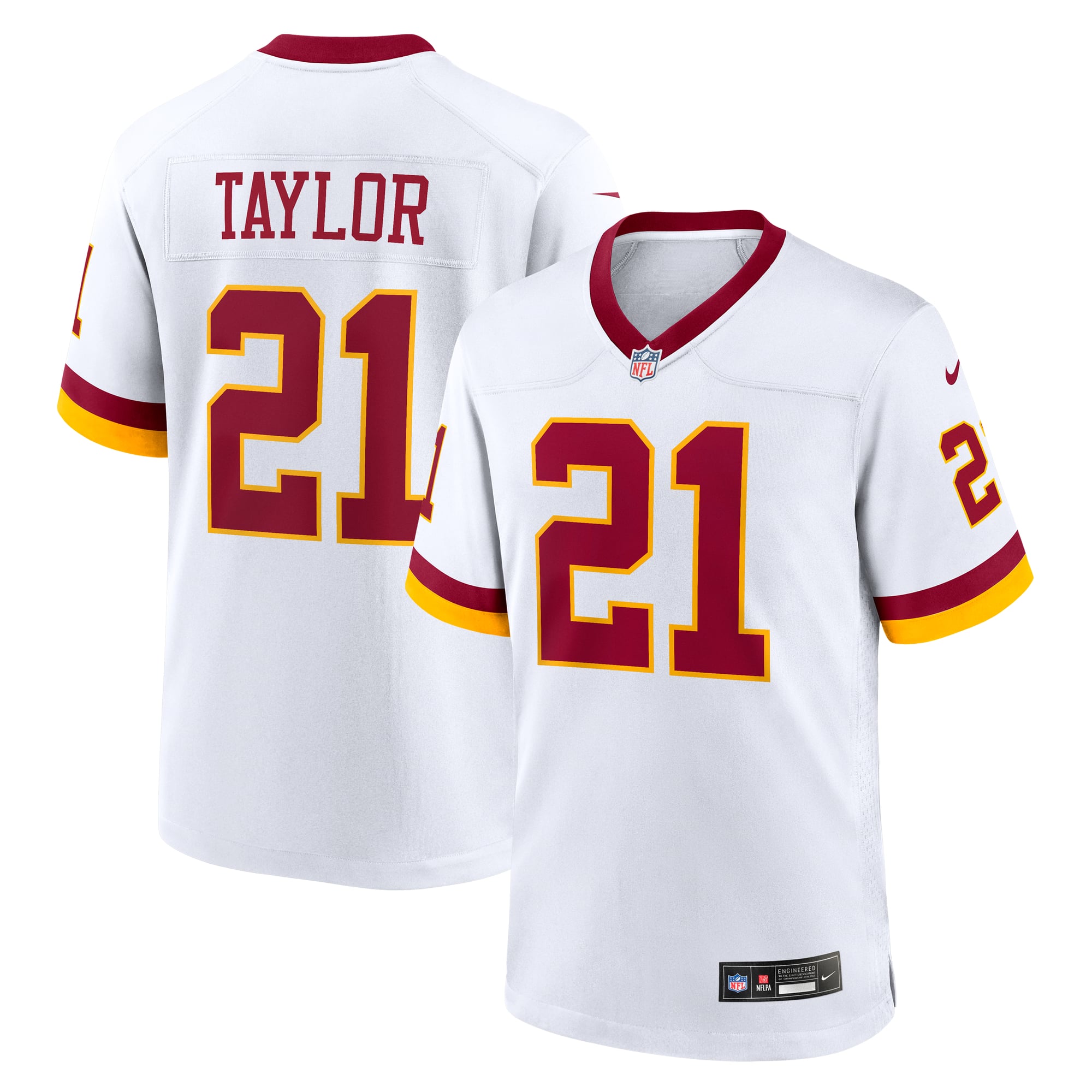 Sean Taylor Washington Commanders Game Super Bowl Era Jersey - White - Image 2