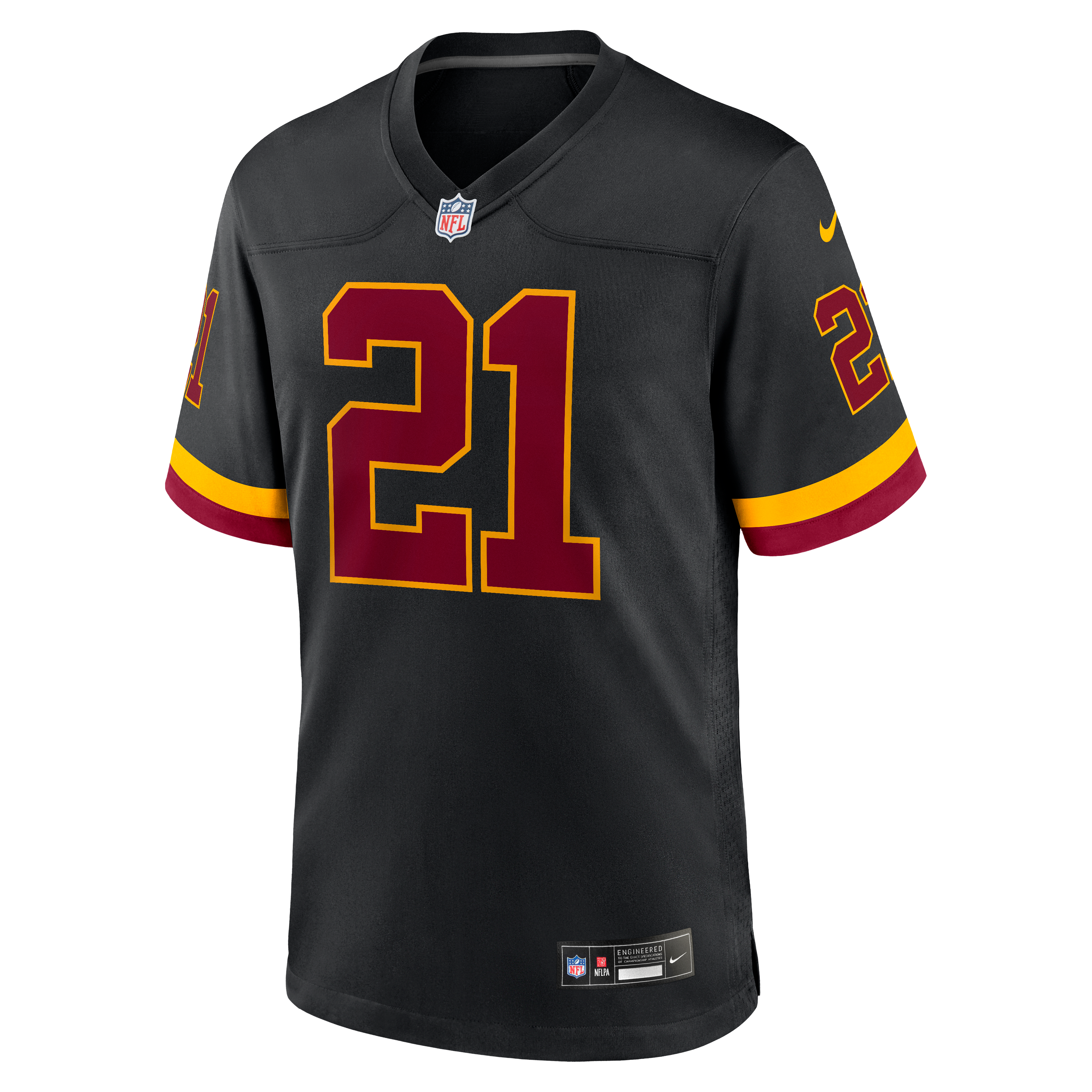 Sean Taylor Washington Commanders Hail Raiser Alternate Retired Player Game Jersey - Black - Image 3