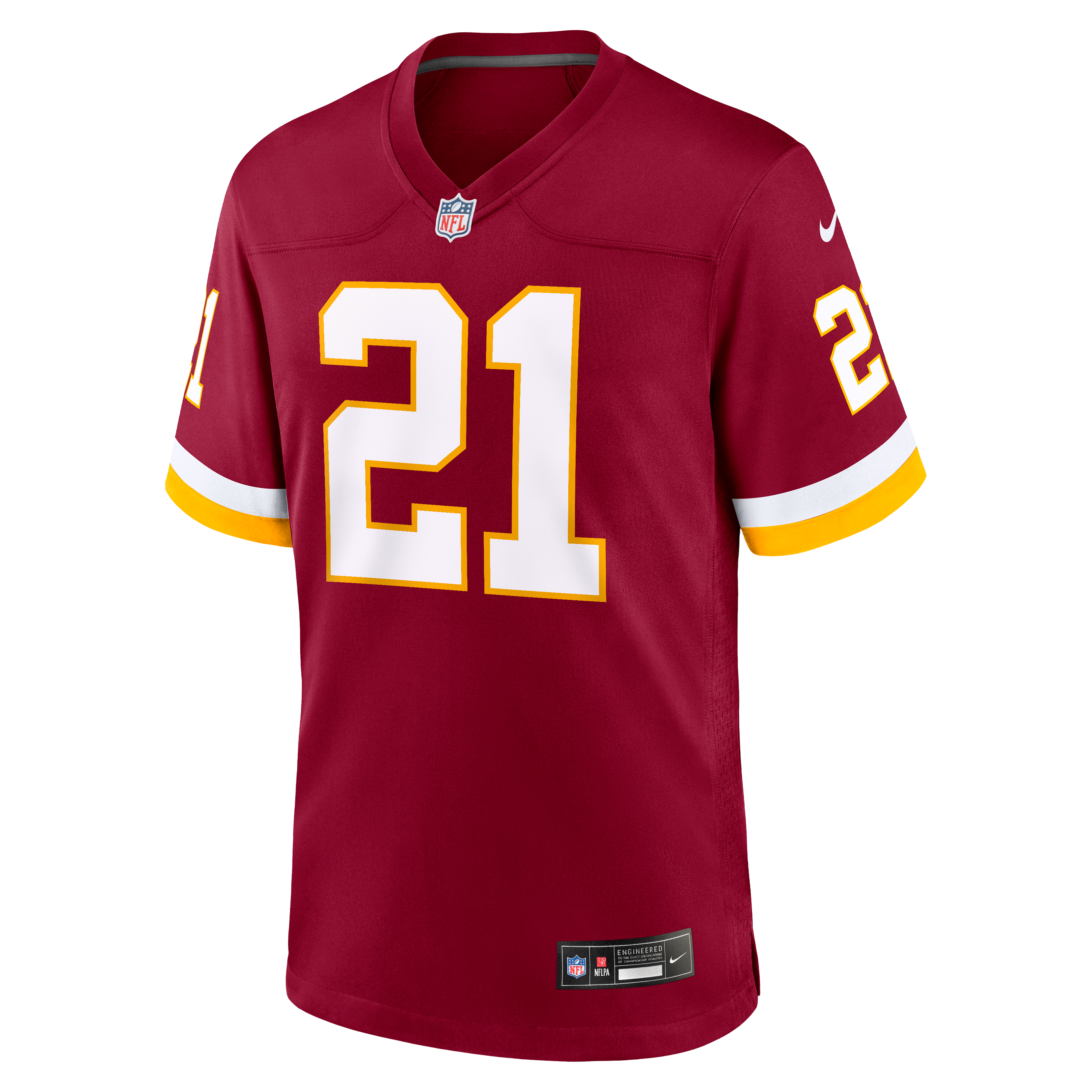 Sean Taylor Washington Commanders Hail Raiser Alternate Retired Player Game Jersey - Burgundy - Image 3