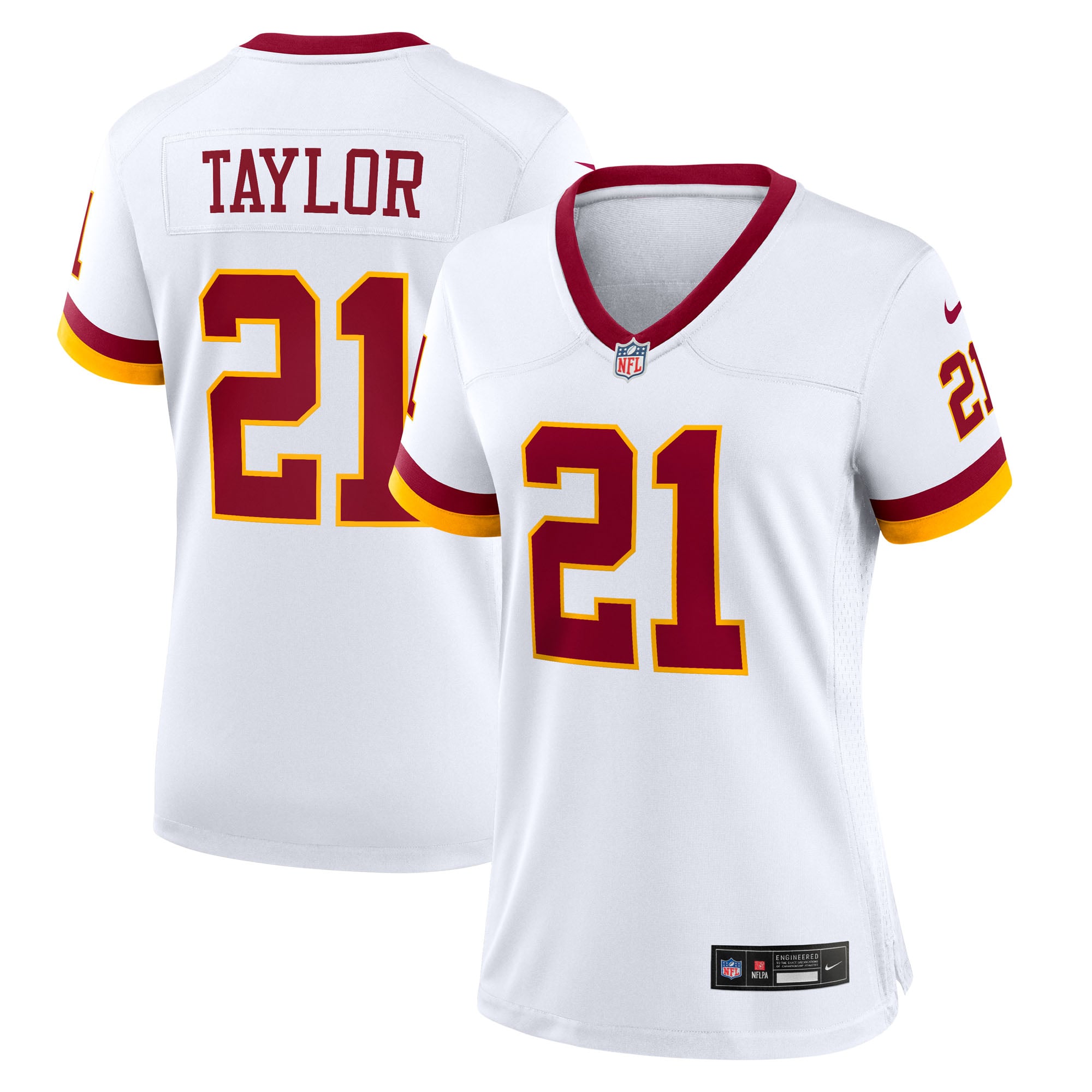 Sean Taylor Washington Commanders Women's Game Super Bowl Era Jersey - White - Image 2