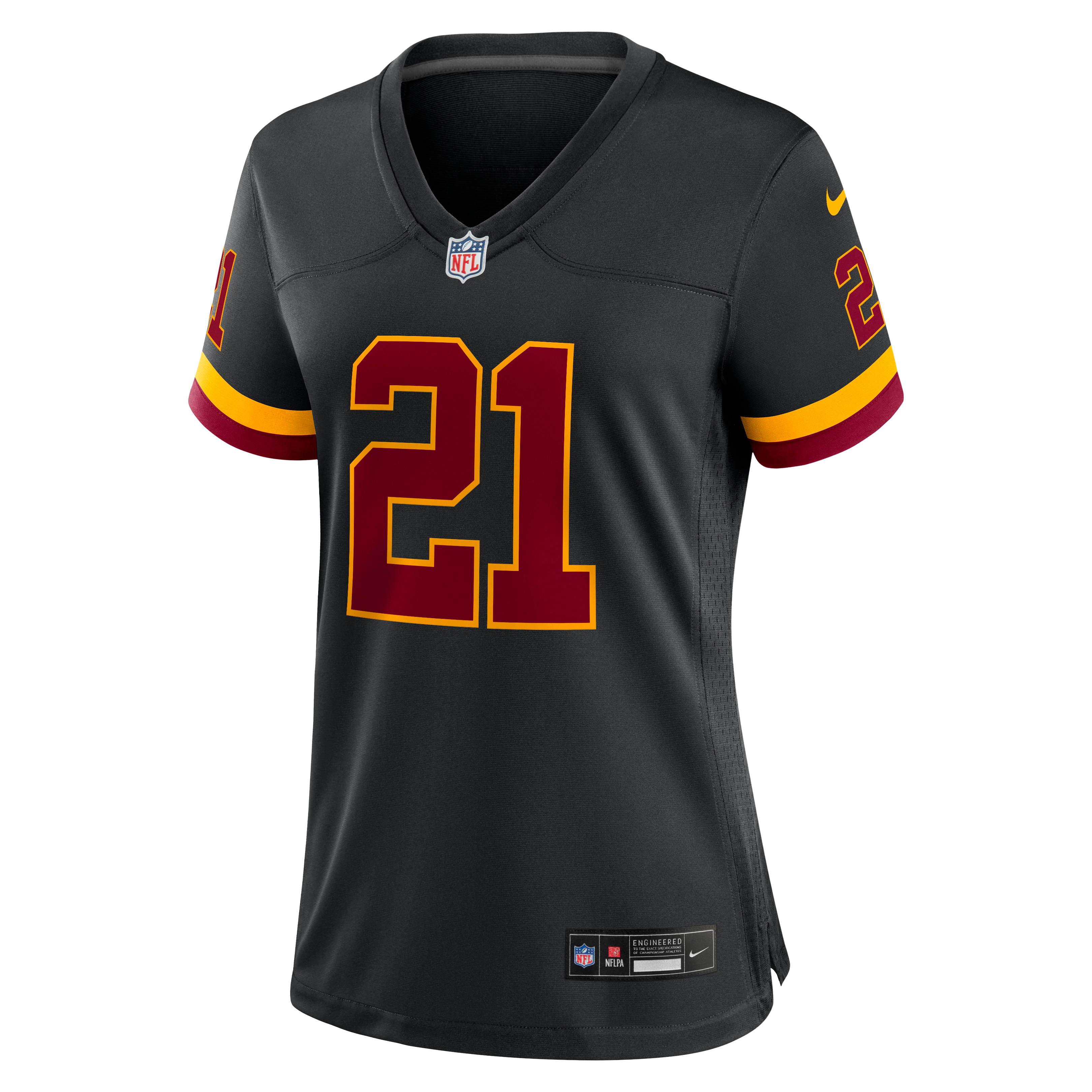 Sean Taylor Washington Commanders Women's Hail Raiser Alternate Retired Game Jersey - Black - Image 3