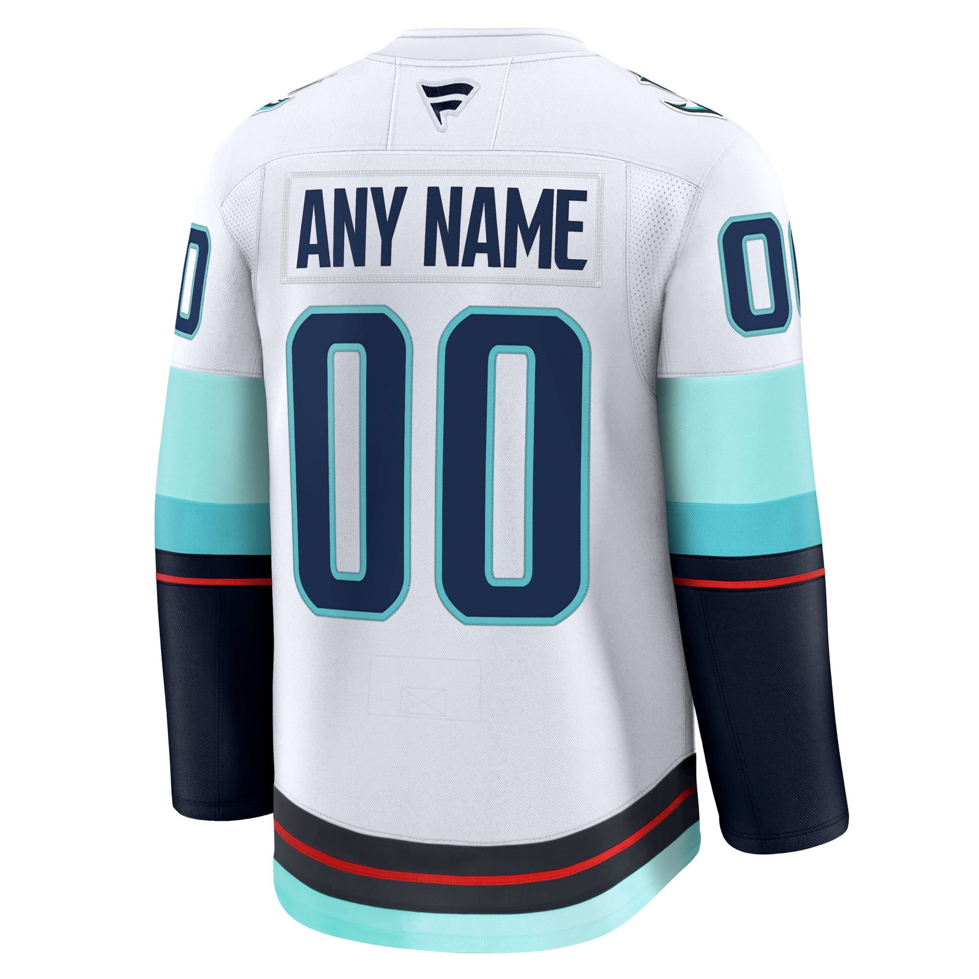 Seattle Kraken Alternate Premium Custom Jersey - White - Image 4