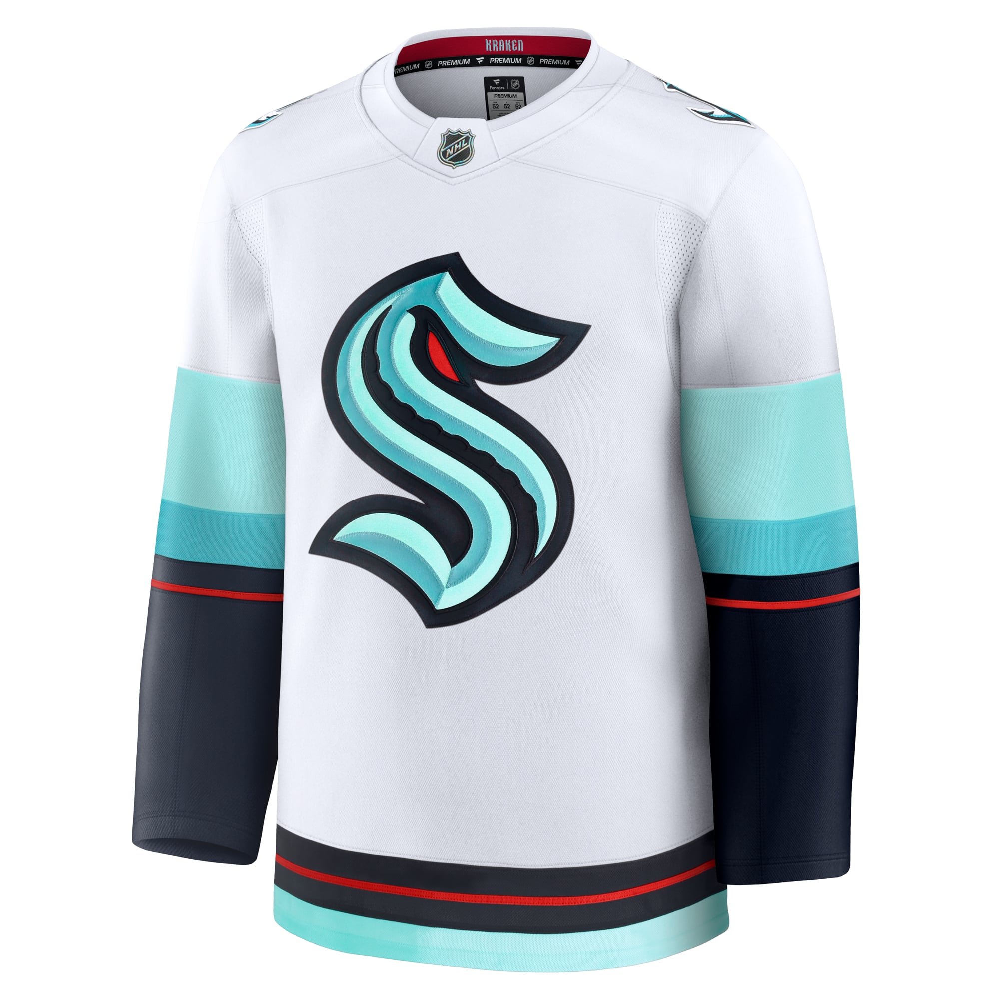 Seattle Kraken Alternate Premium Jersey - White - Image 3