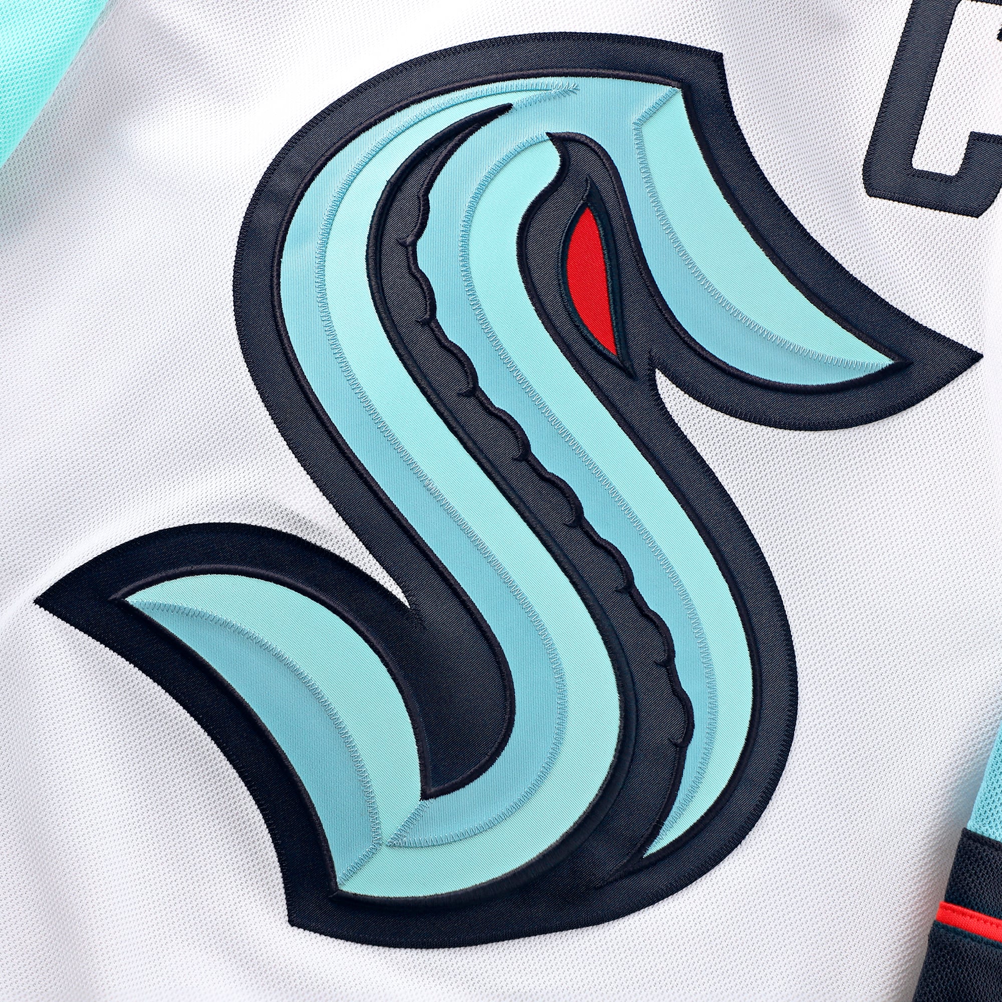 Seattle Kraken Alternate Premium Jersey - White - Image 5
