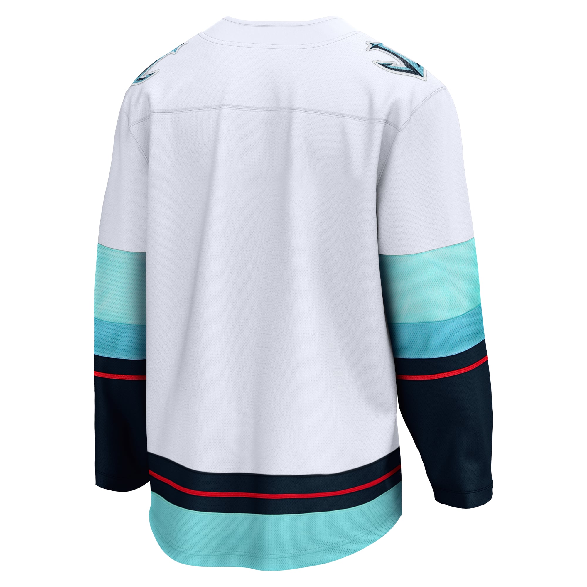 Seattle Kraken Away Breakaway Jersey - White - Image 4
