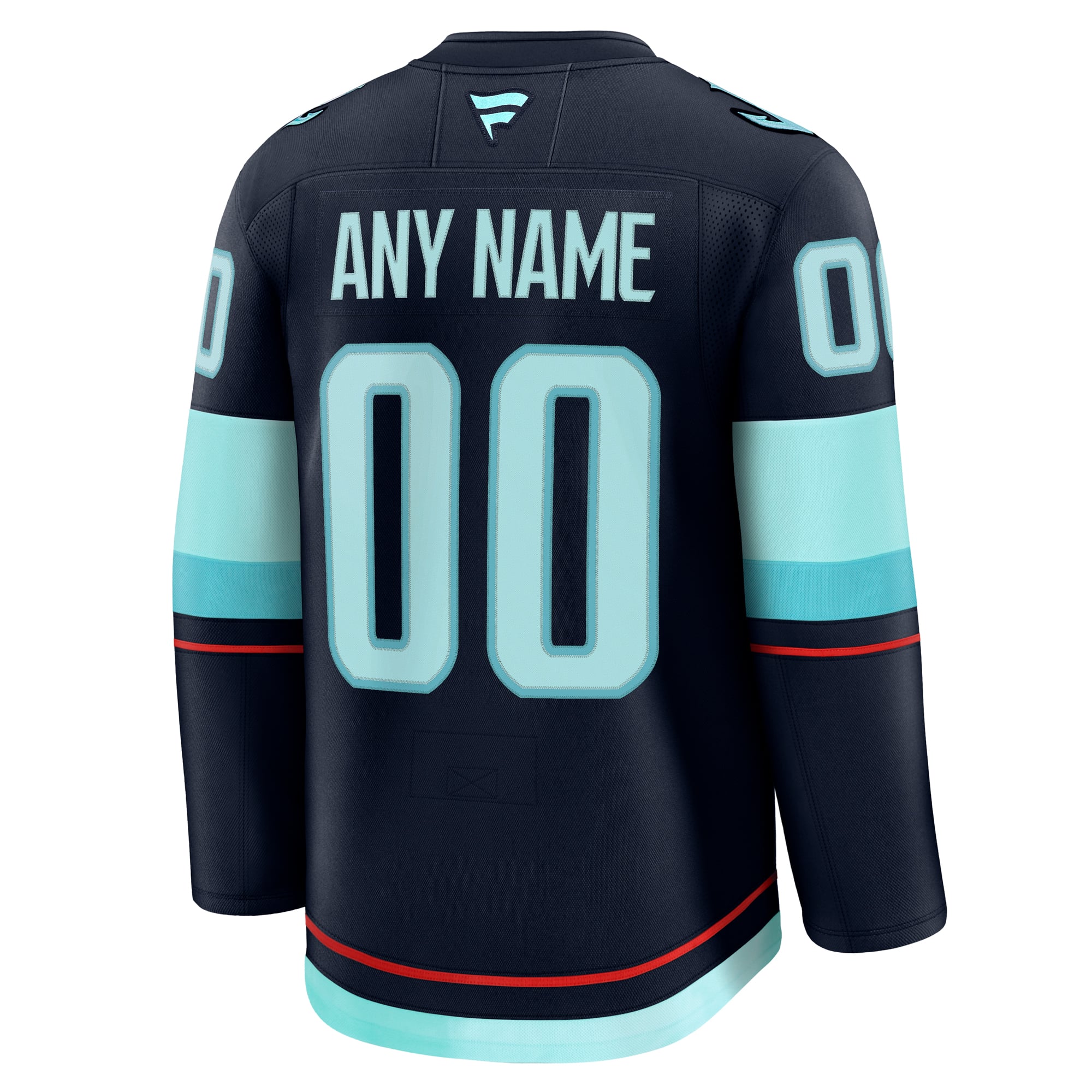 Seattle Kraken Away Premium Custom Jersey - Navy - Image 4