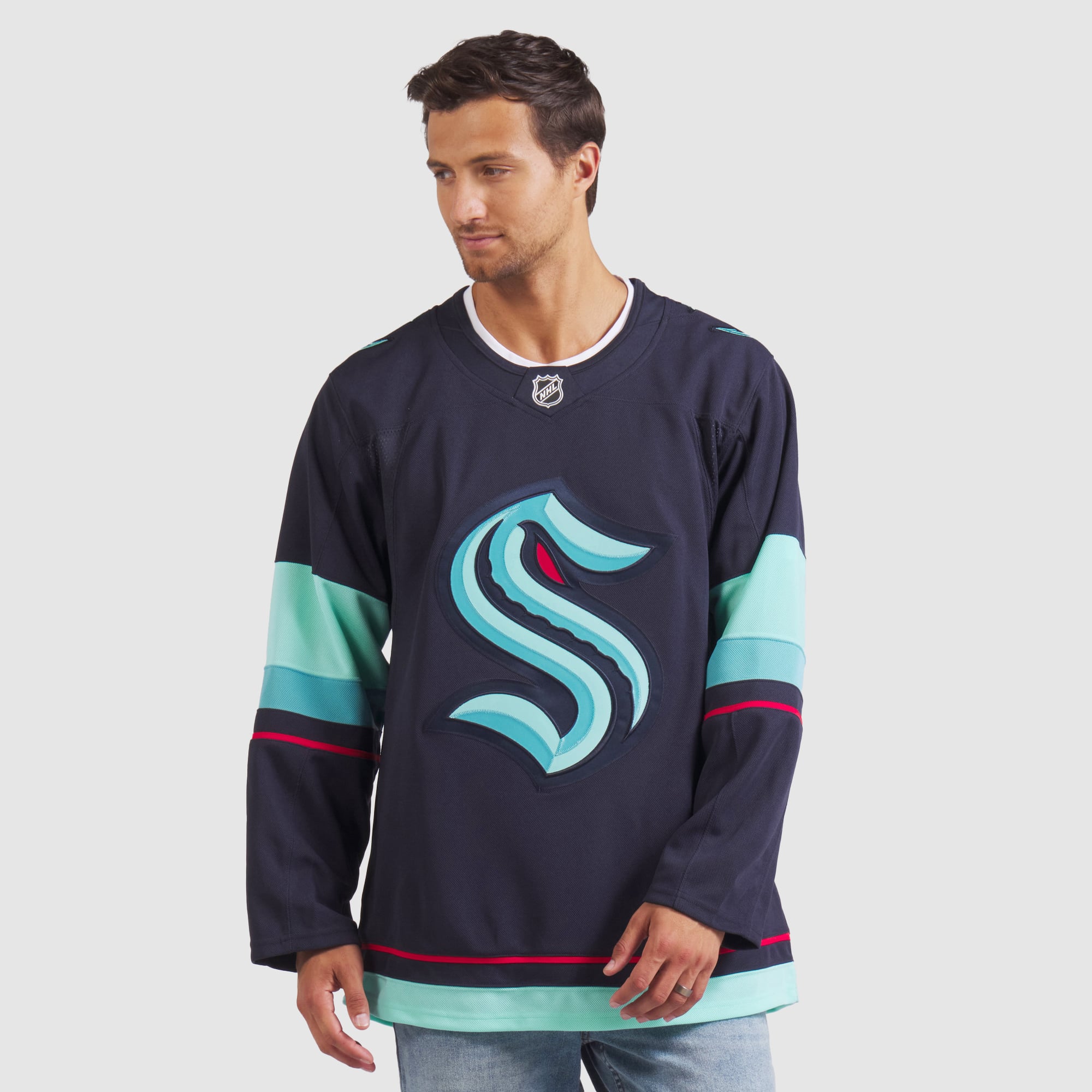 Seattle Kraken Away Premium Jersey - Navy - Image 5