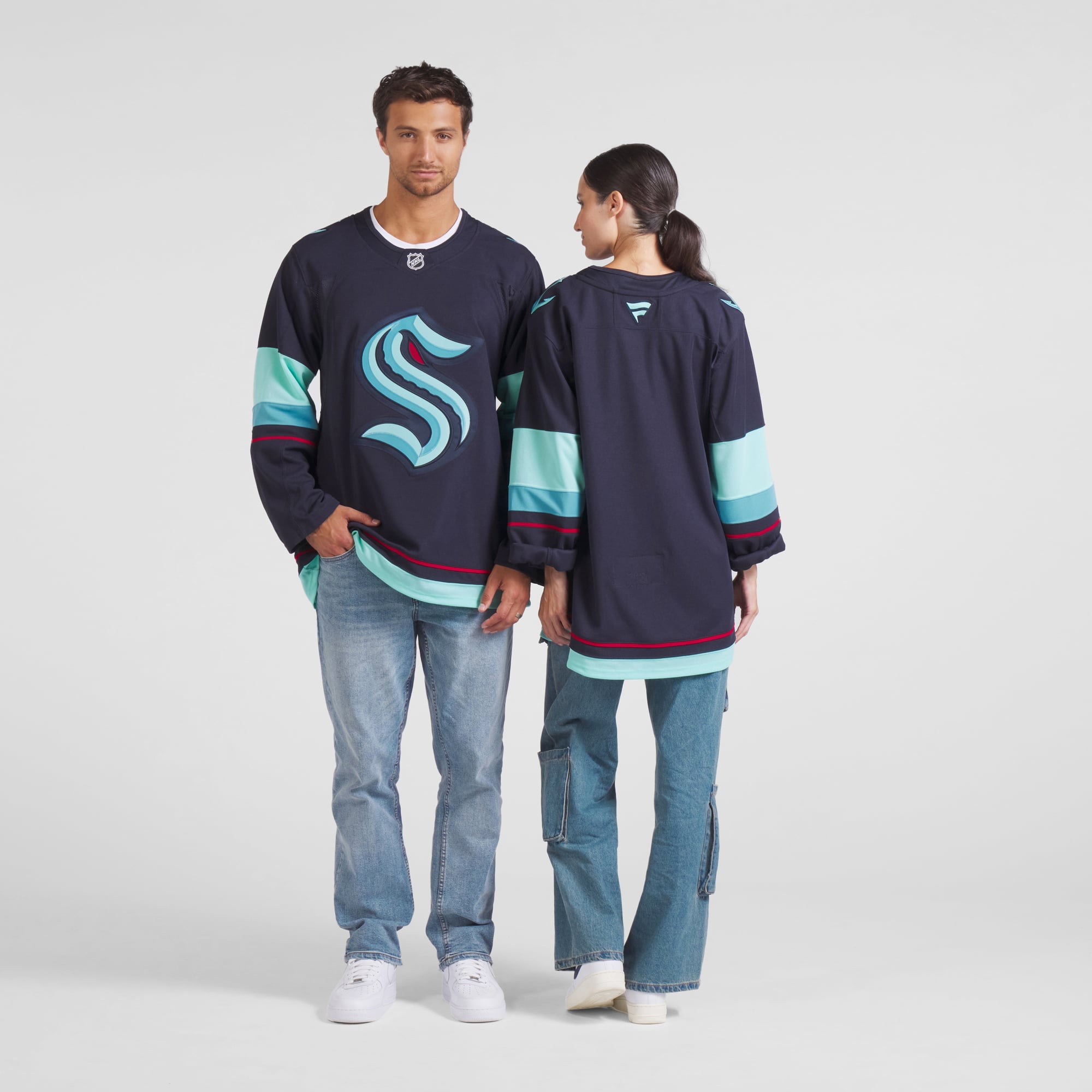Seattle Kraken Away Premium Jersey - Navy - Image 8