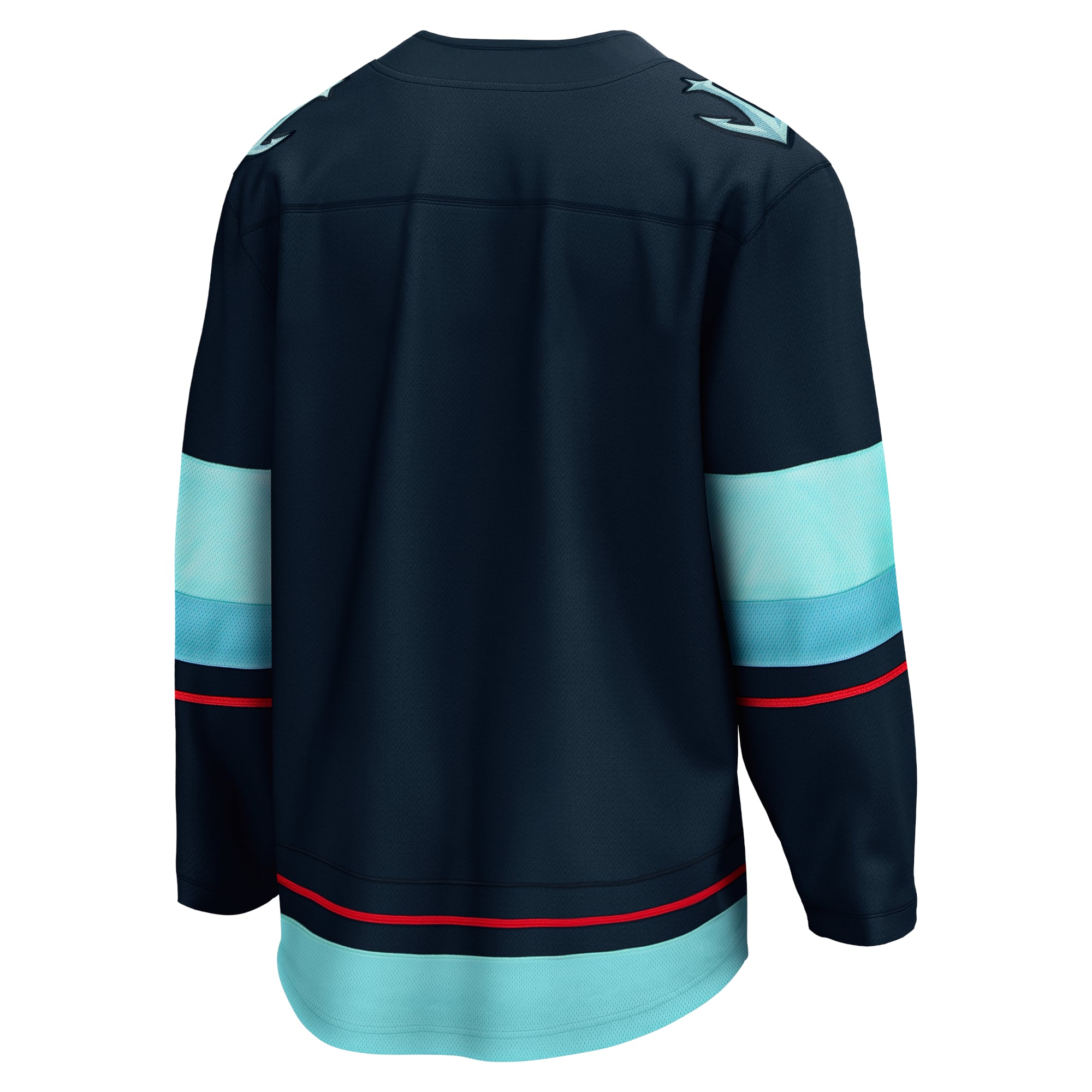 Seattle Kraken Home Breakaway Jersey - Deep Sea Blue - Navy - Image 4