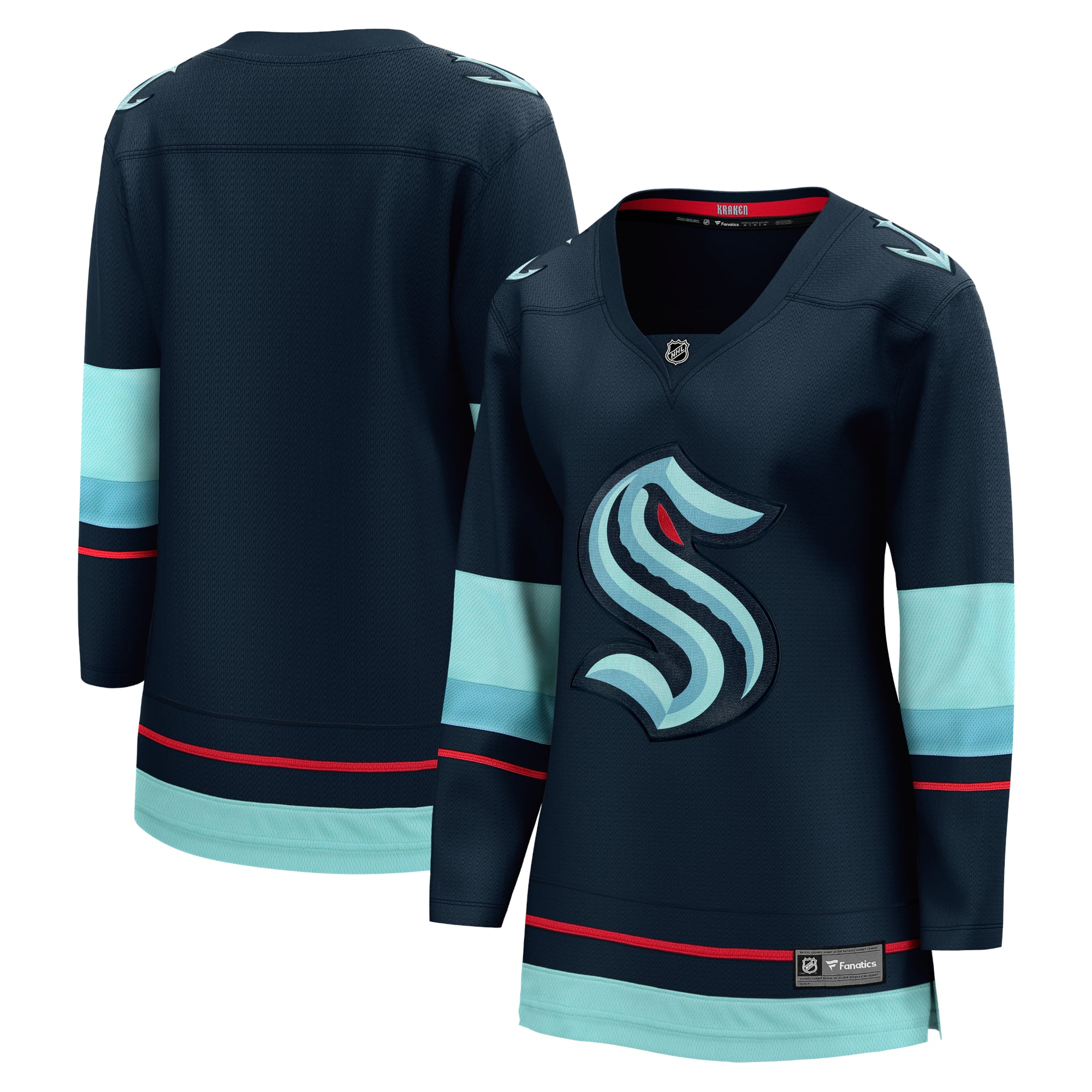 Seattle Kraken Women's Away Breakaway Jersey - Navy - Image 2