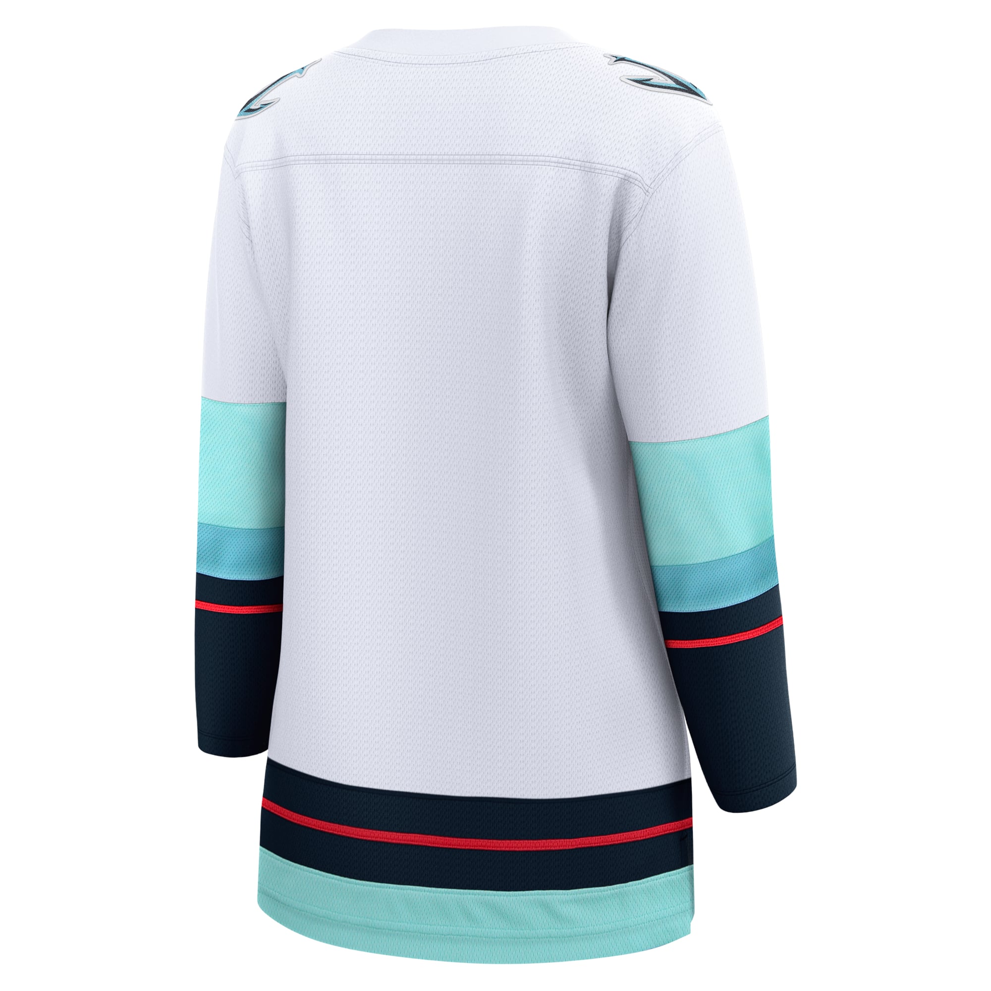 Seattle Kraken Women's Home Breakaway Jersey - White - Image 4