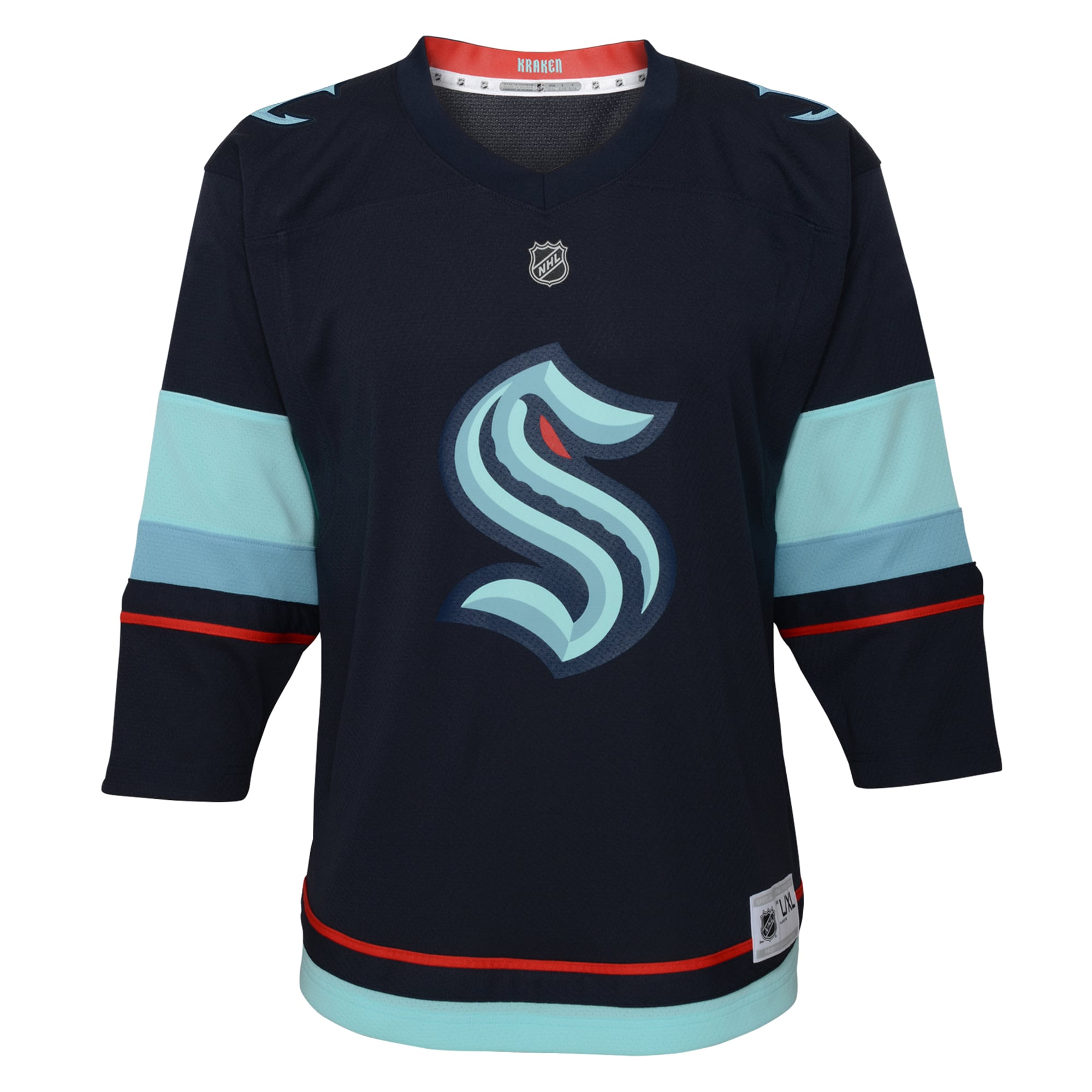 Seattle Kraken Toddler Home Jersey - Navy - Image 3