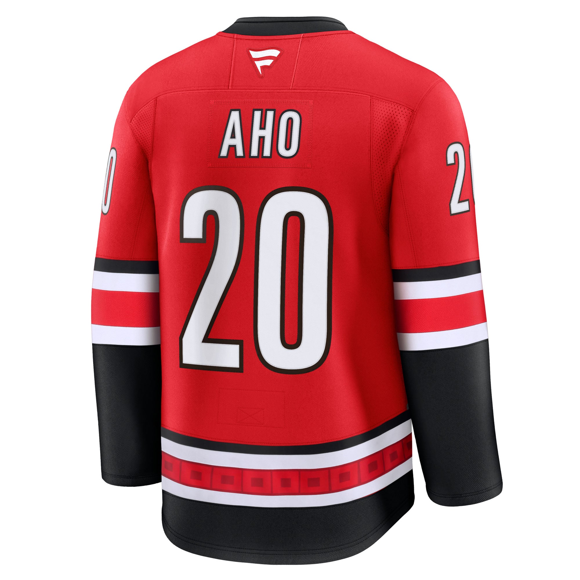 Sebastian Aho Carolina Hurricanes Home Premium Jersey - Red - Image 4