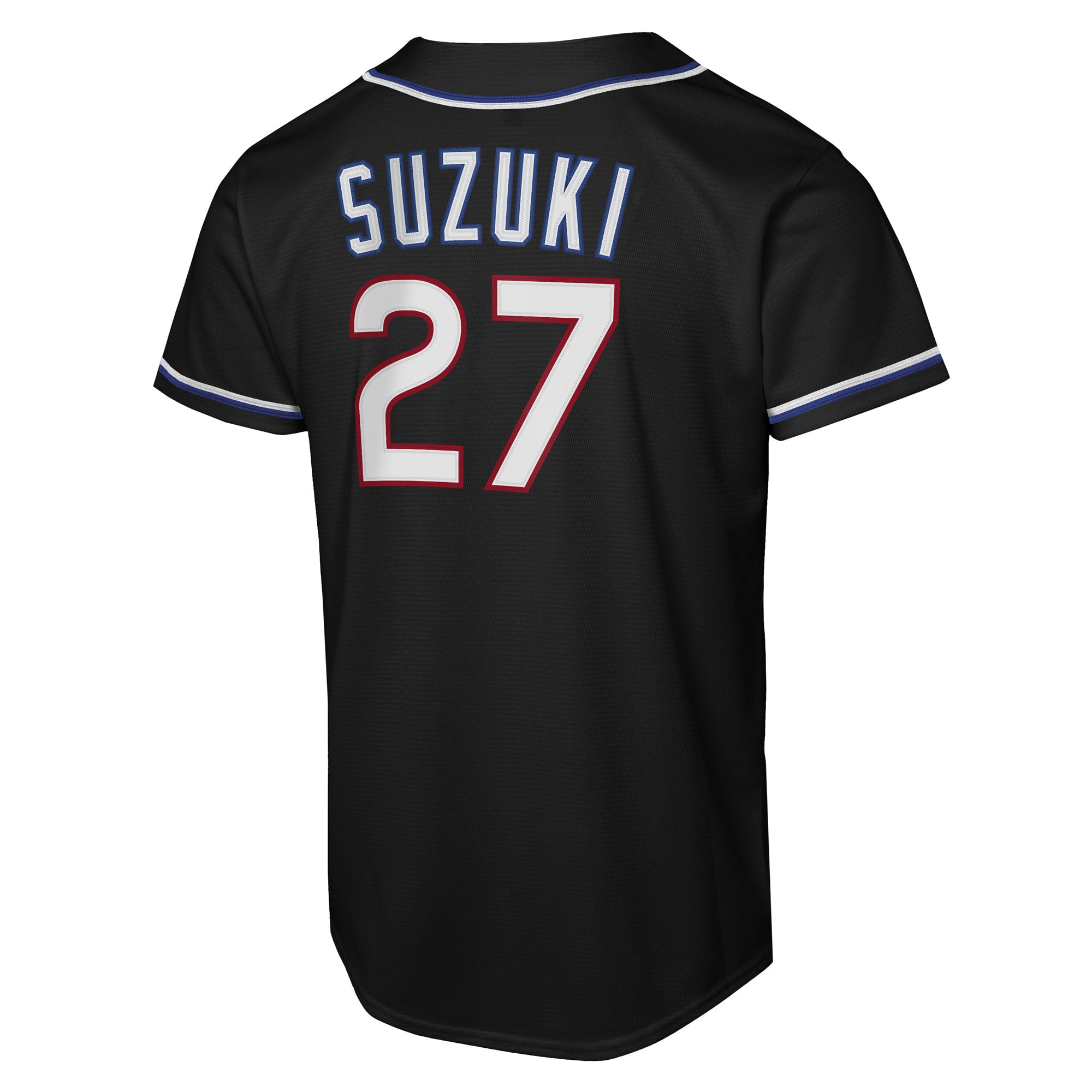 Seiya Suzuki Chicago Cubs Youth Fashion Player Jersey - Black - Image 4