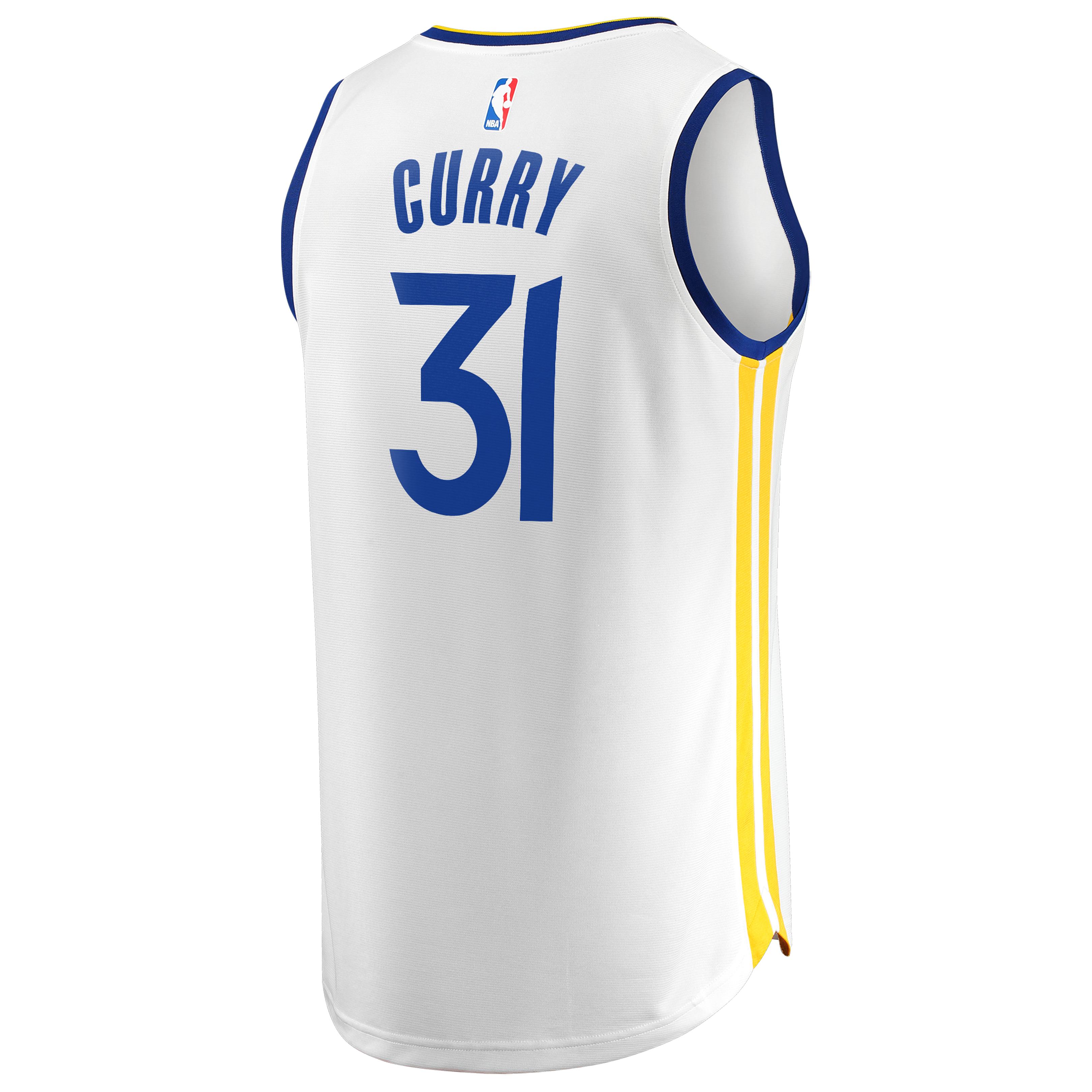 Seth Curry Golden State Warriors Fast Break Player Jersey - Association Edition - White - Image 4