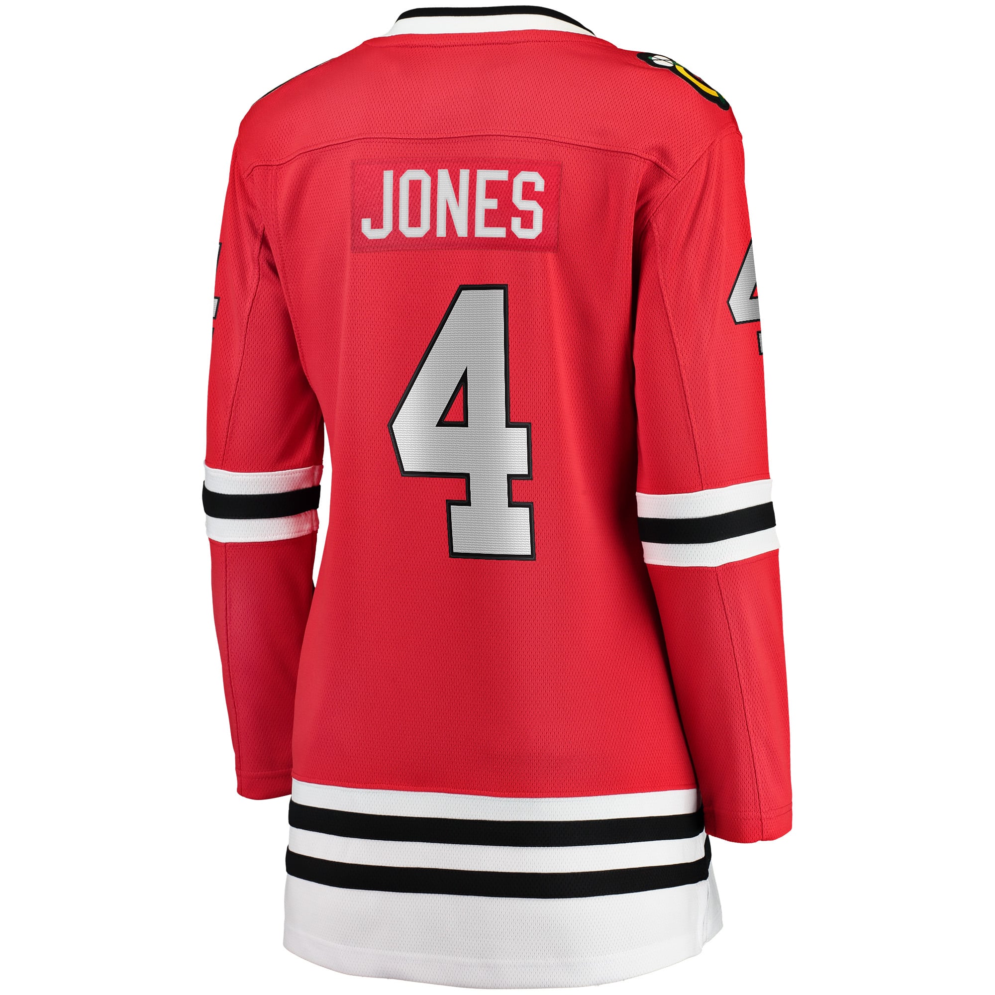 Seth Jones Chicago Blackhawks Women's Home Breakaway Player Jersey - Red - Image 4