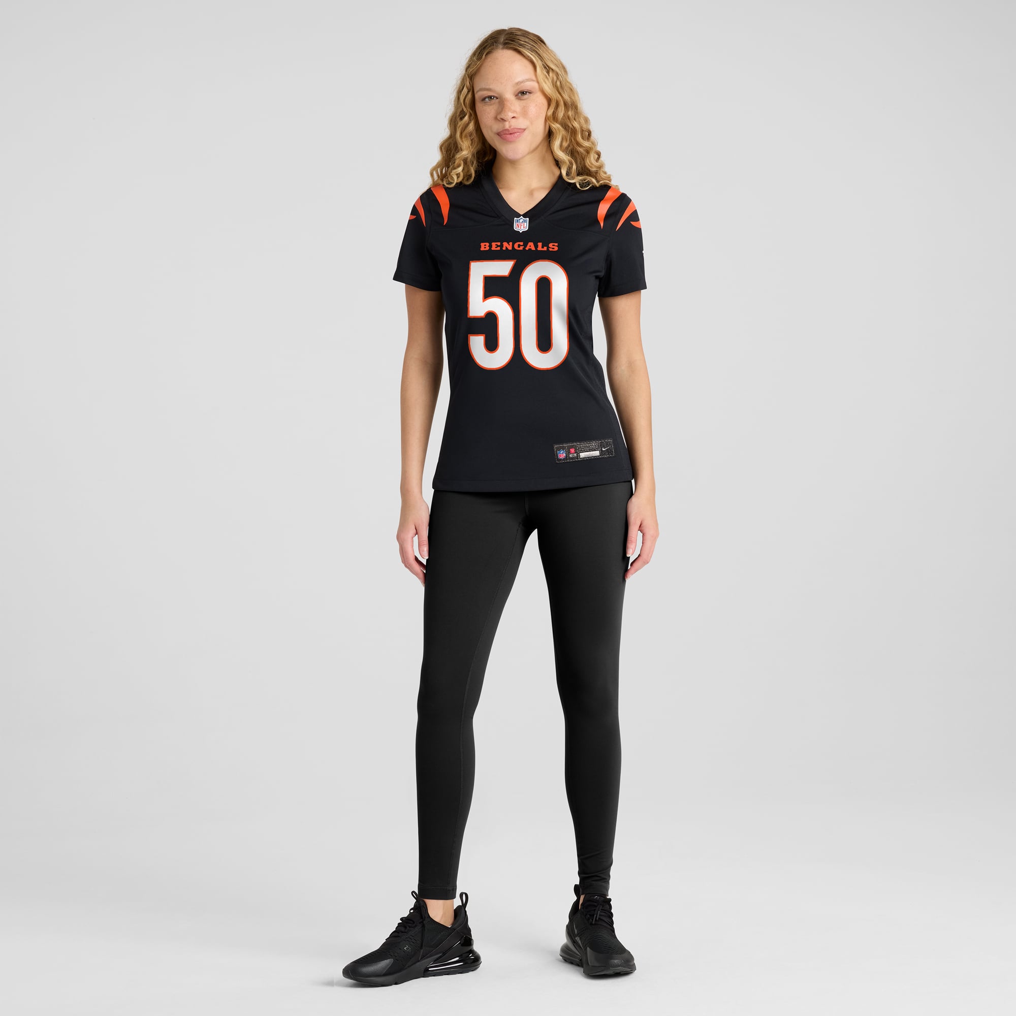 Shaka Heyward Cincinnati Bengals Women's Team Game Jersey - Black - Image 5