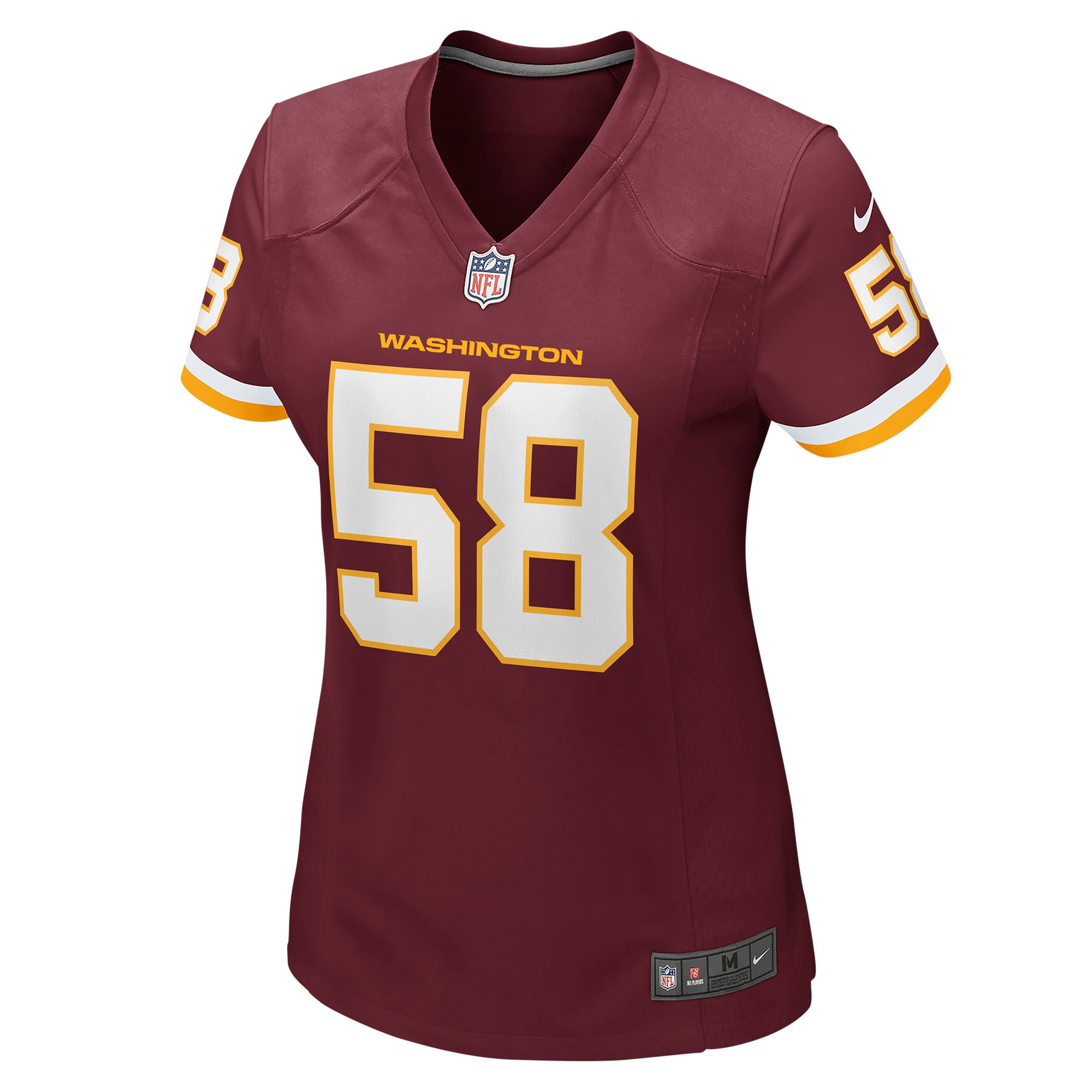Shaka Toney Washington Football Team Women's Game Jersey - Burgundy - Image 3