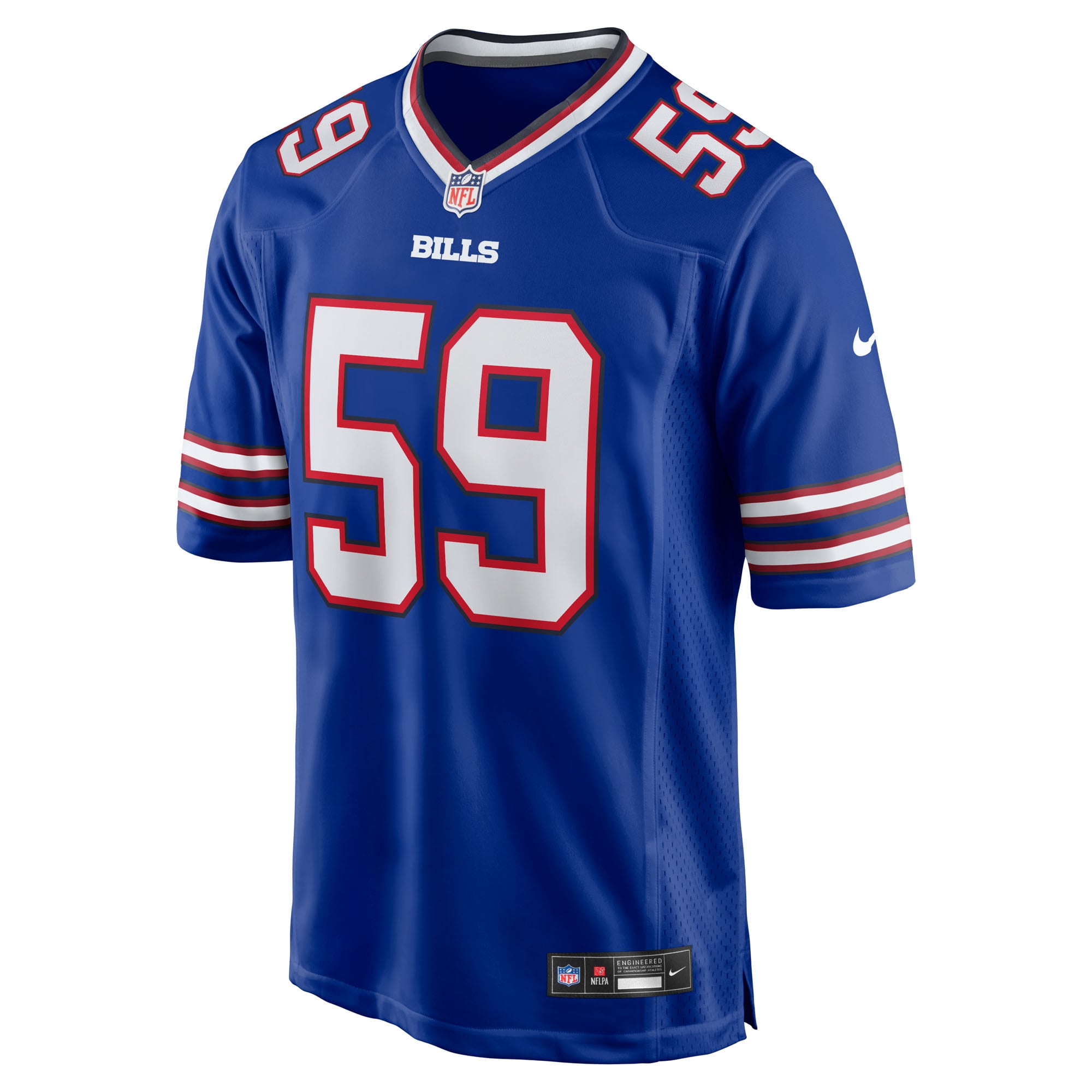 Shaq Lawson Buffalo Bills Team Game Jersey - Royal - Image 3