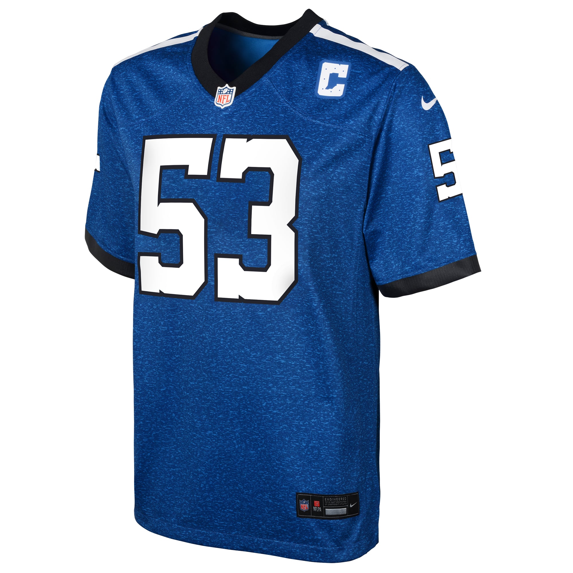 Shaquille Leonard Indianapolis Colts Youth Game Jersey - Blue - Image 3