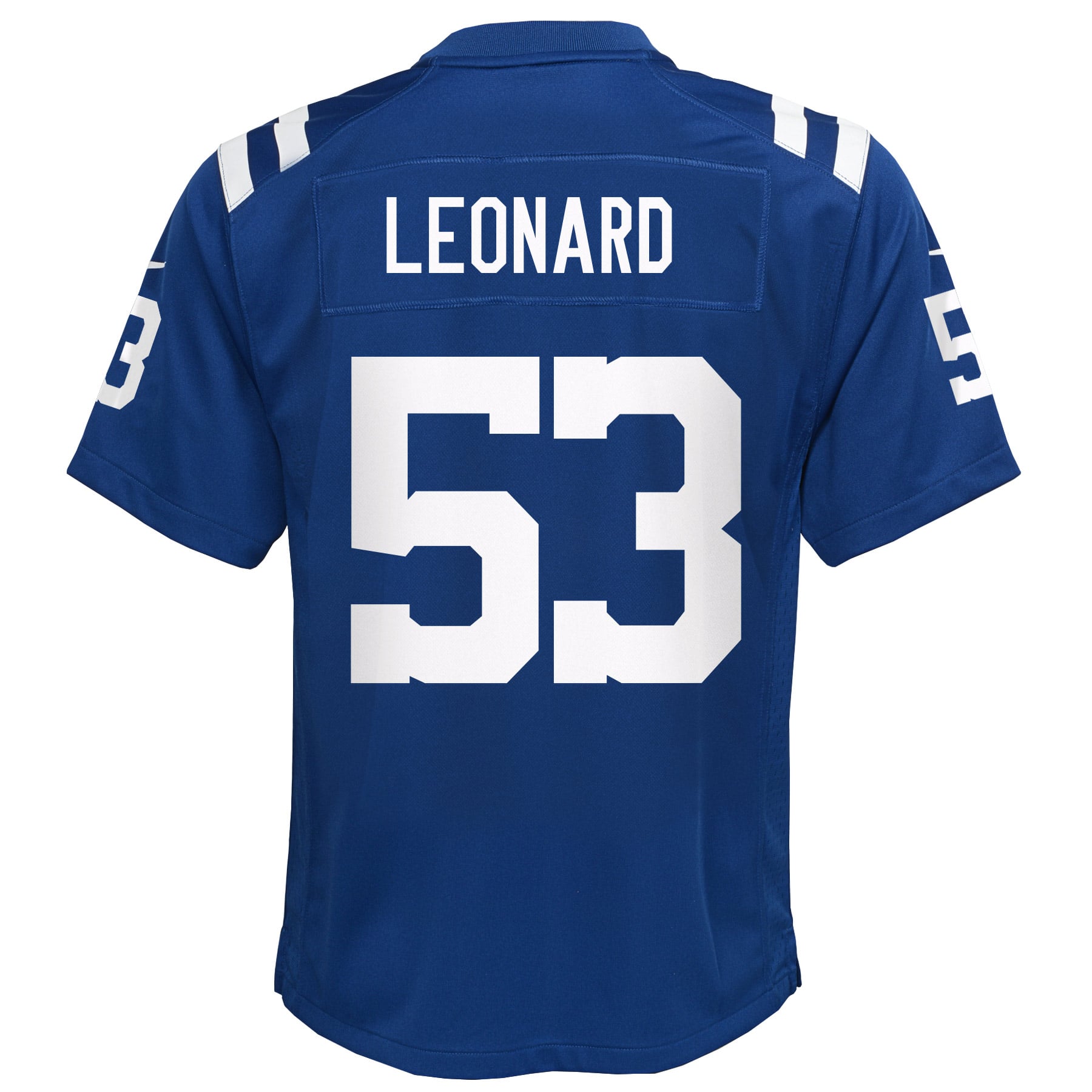 Shaquille Leonard Indianapolis Colts Youth Game Jersey - Royal - Image 4