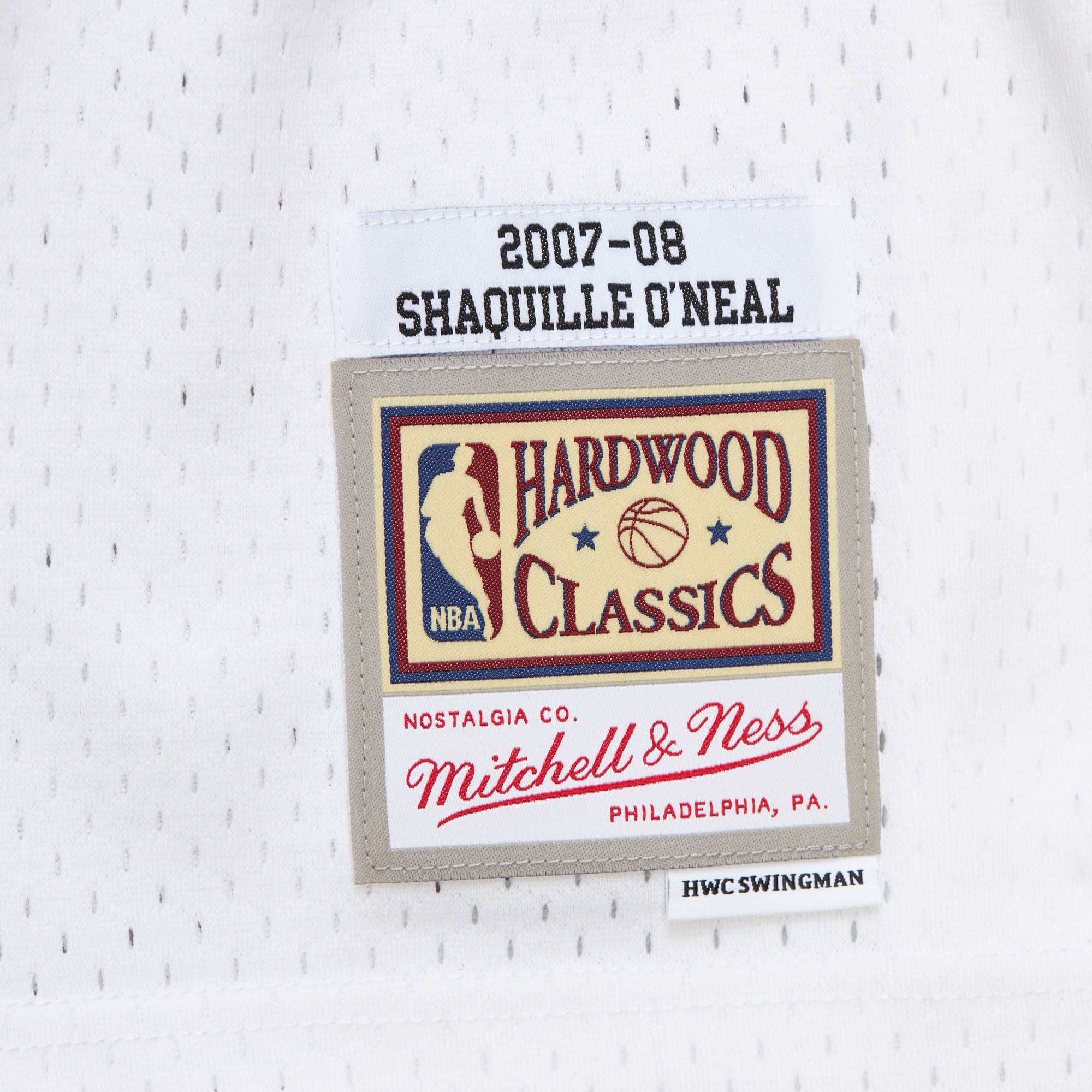 Shaquille O'Neal Miami Heat 2005-06 Swingman Jersey - White - Image 7