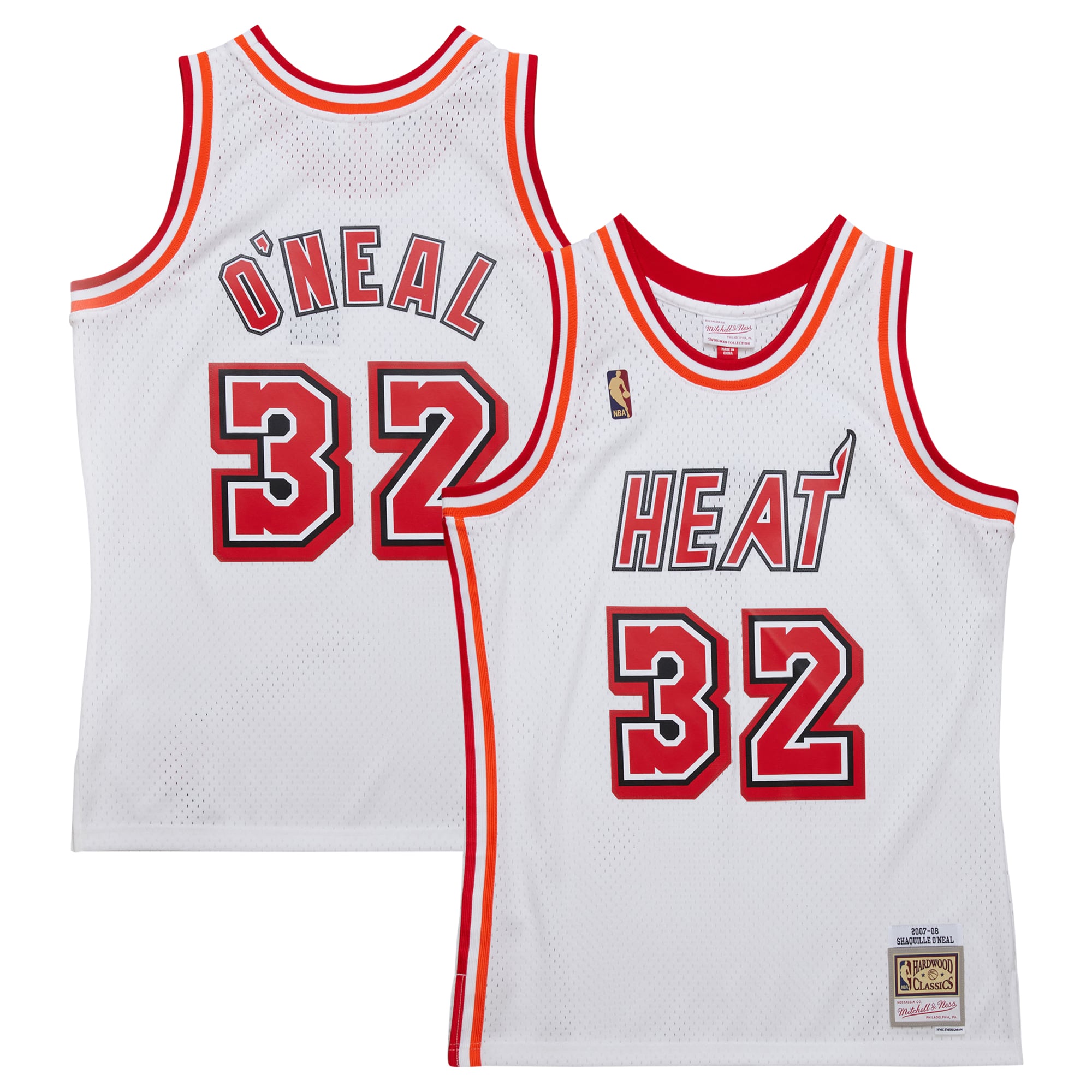 Shaquille O'Neal Miami Heat 2005-06 Swingman Jersey - White - Image 2
